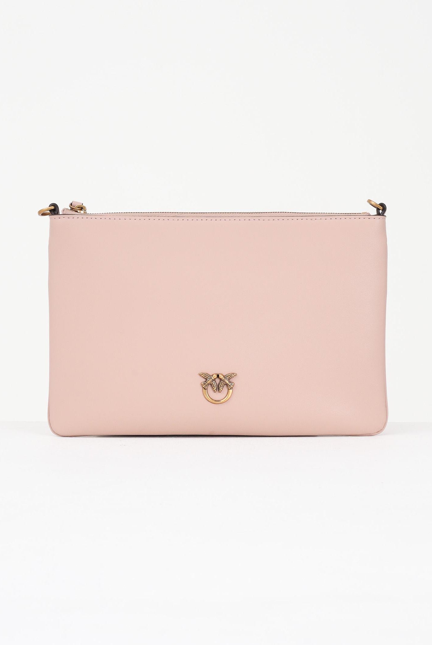 PINKO Pochette Classic Flat Love Bag Simply rosa da donna 100455A0F1 O81Q PINKO