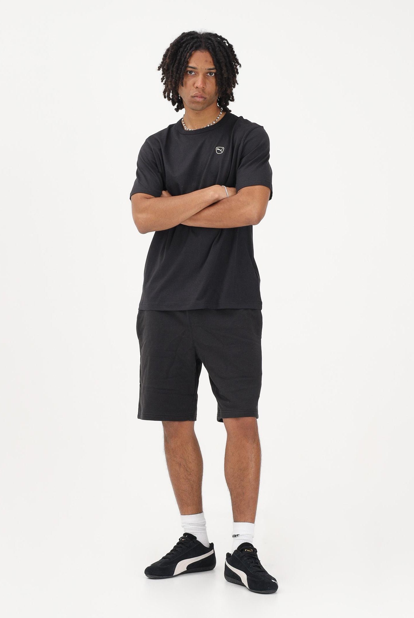 PUMA Shorts sportivo Essentials Elevated 9" nero da uomo 692017 01 PUMA