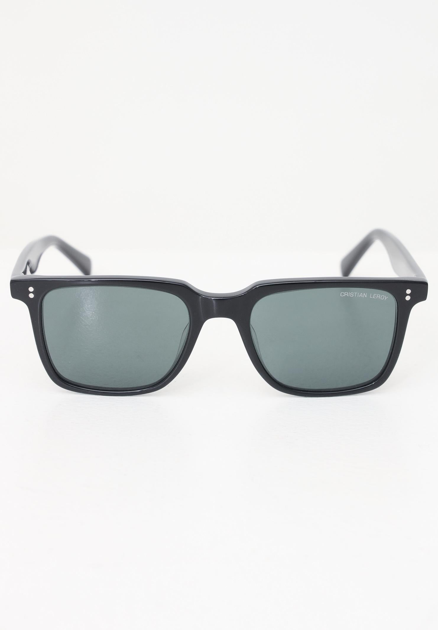 Occhiali da sole neri per uomo e donna 25030 02 CRISTIAN LEROY
