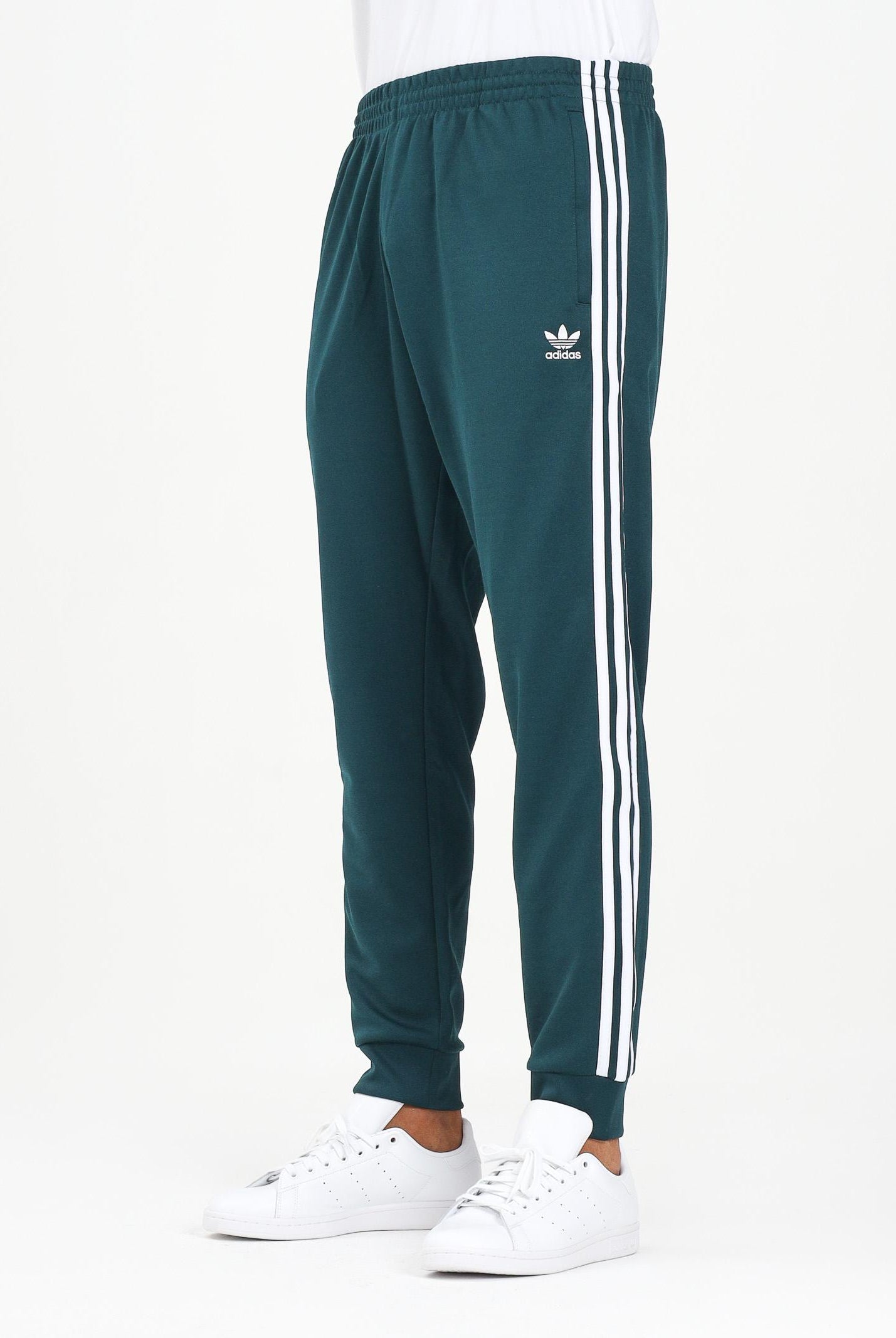 ADIDAS ORIGINALS Pantalone sportivo adicolor Classics SST verde da uomo JY1288 ADIDAS ORIGINALS