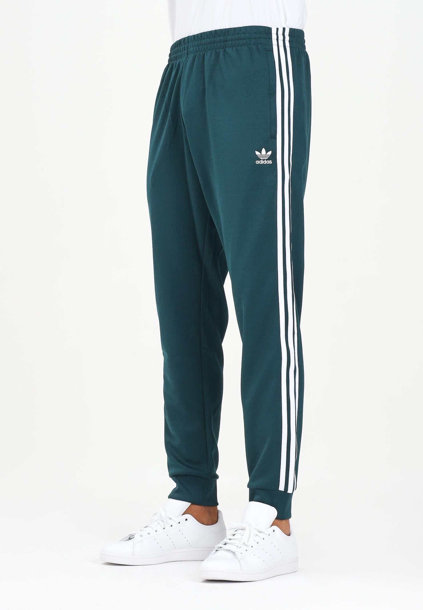 ADIDAS ORIGINALS Pantalone sportivo adicolor Classics SST verde da uomo JY1288 ADIDAS ORIGINALS