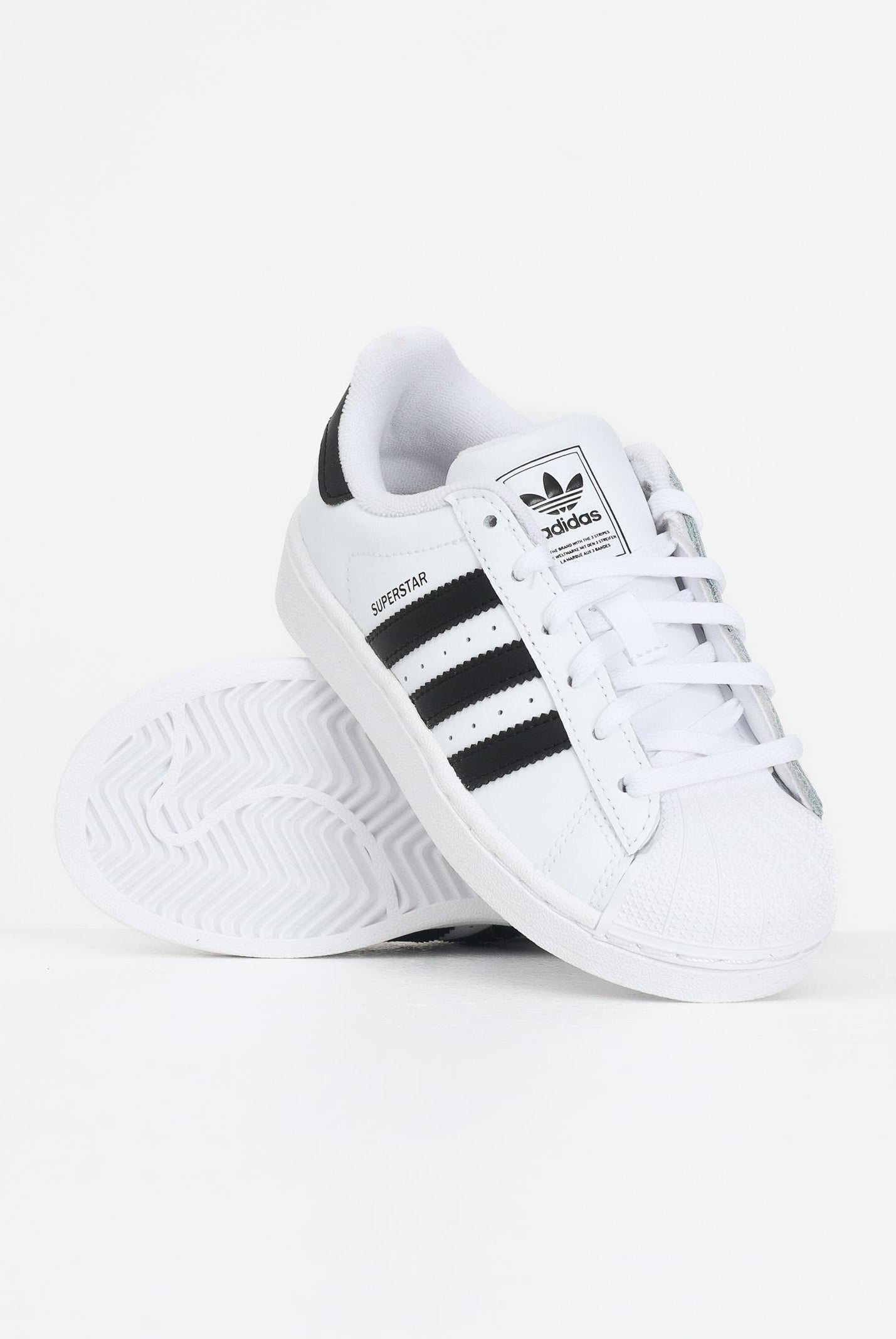 ADIDAS ORIGINALS Sneakers Superstar II bianche per bambino e bambina JH9980 ADIDAS ORIGINALS