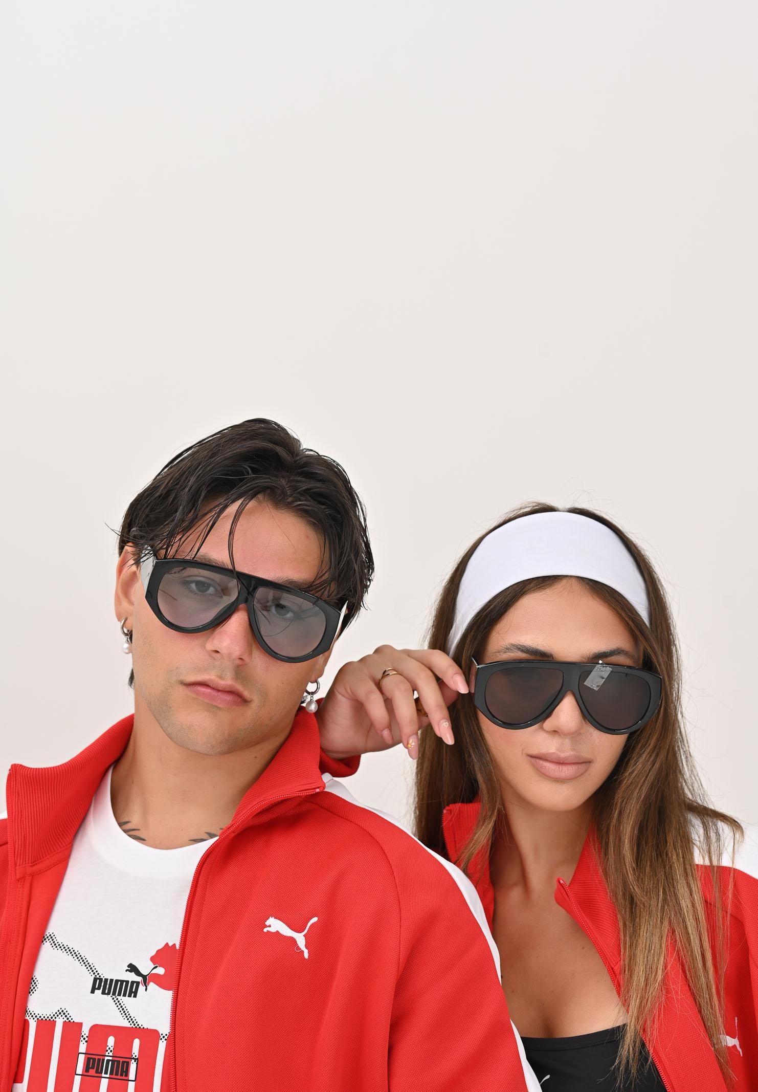 OS SUNGLASSES Occhiali da sole neri per uomo e donna modello Venezia OS2052 C06 OS SUNGLASSES
