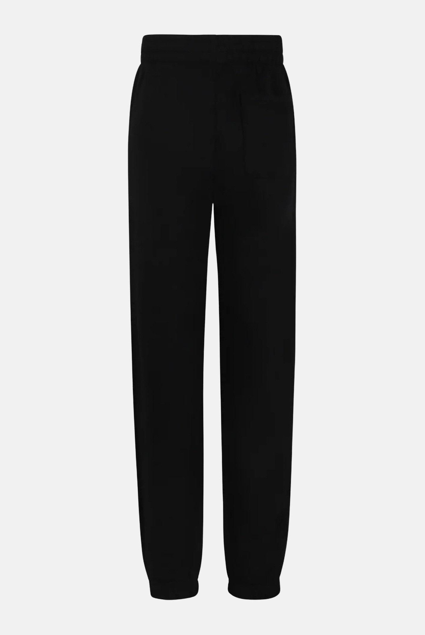 Pantalone sportivo nero per bambino e bambina con maxi stampa logo 9Q0826 023 NIKE