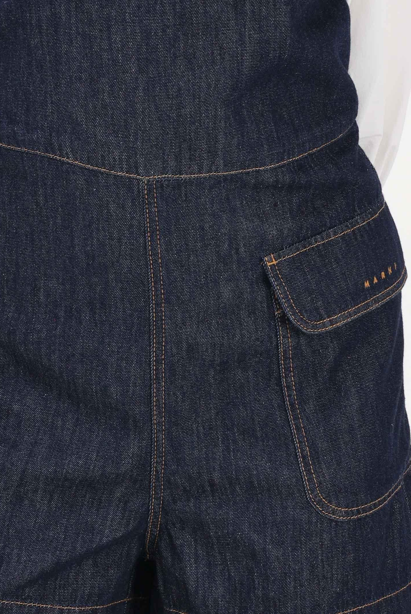 MARNI Salopette in denim blu per donna, ragazze e bambine M01732M00WG 0M01 MARNI