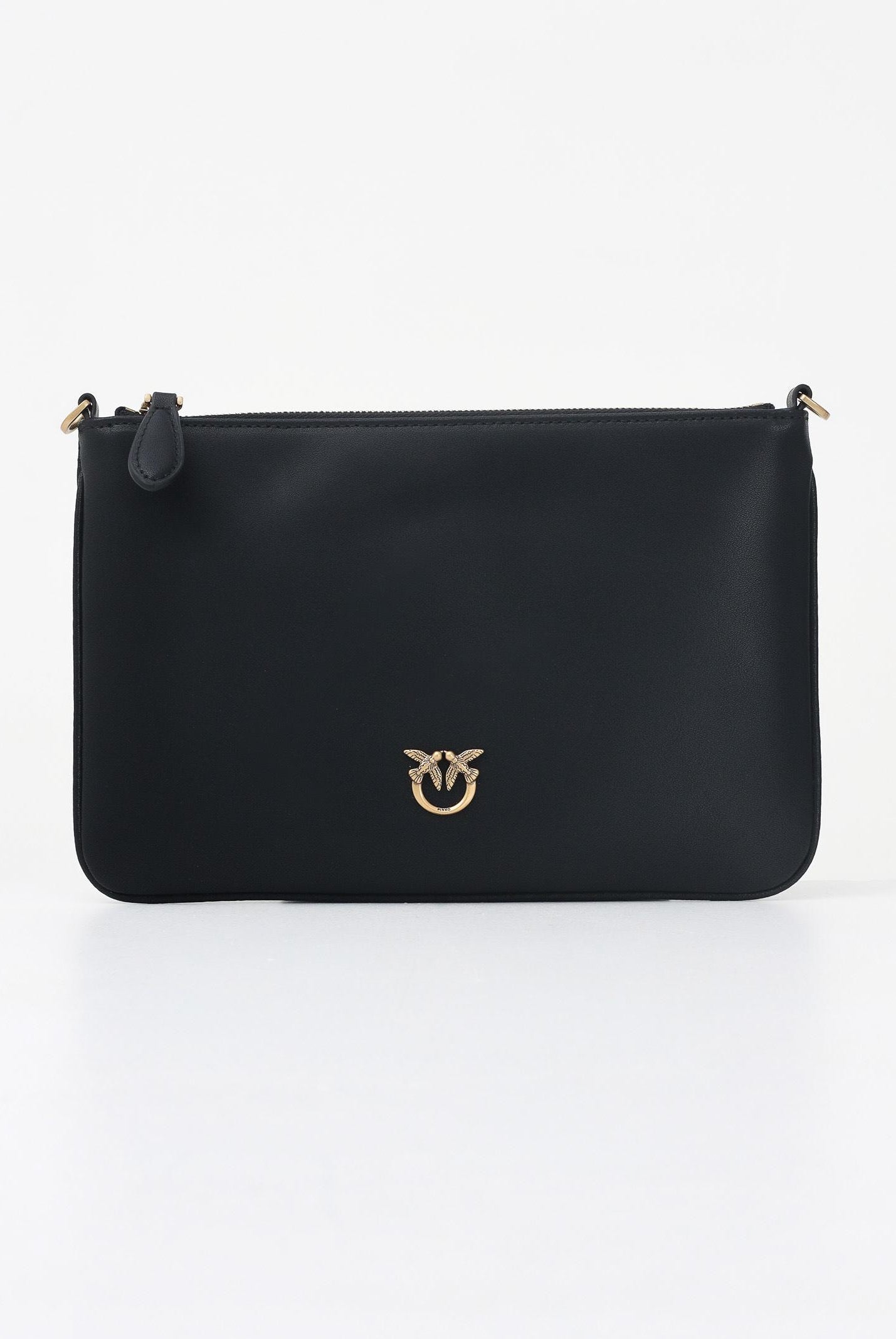 PINKO Pochette Classic Flat Love Bag Simply nera da donna 100455A0F1 Z99Q PINKO