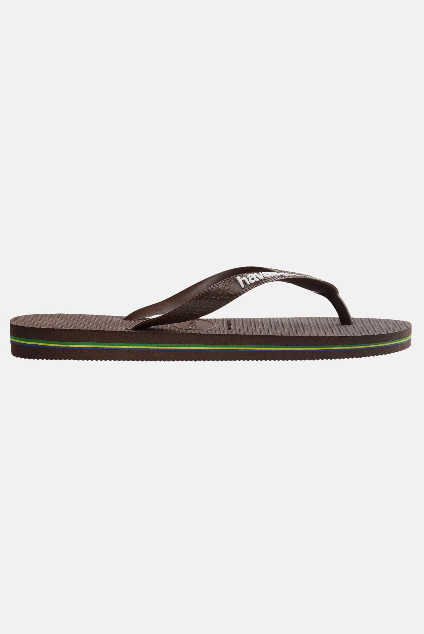 HAVAIANAS Infradito Havaianas Brasil Logo marrone per uomo e donna 4110850 2673 HAVAIANAS