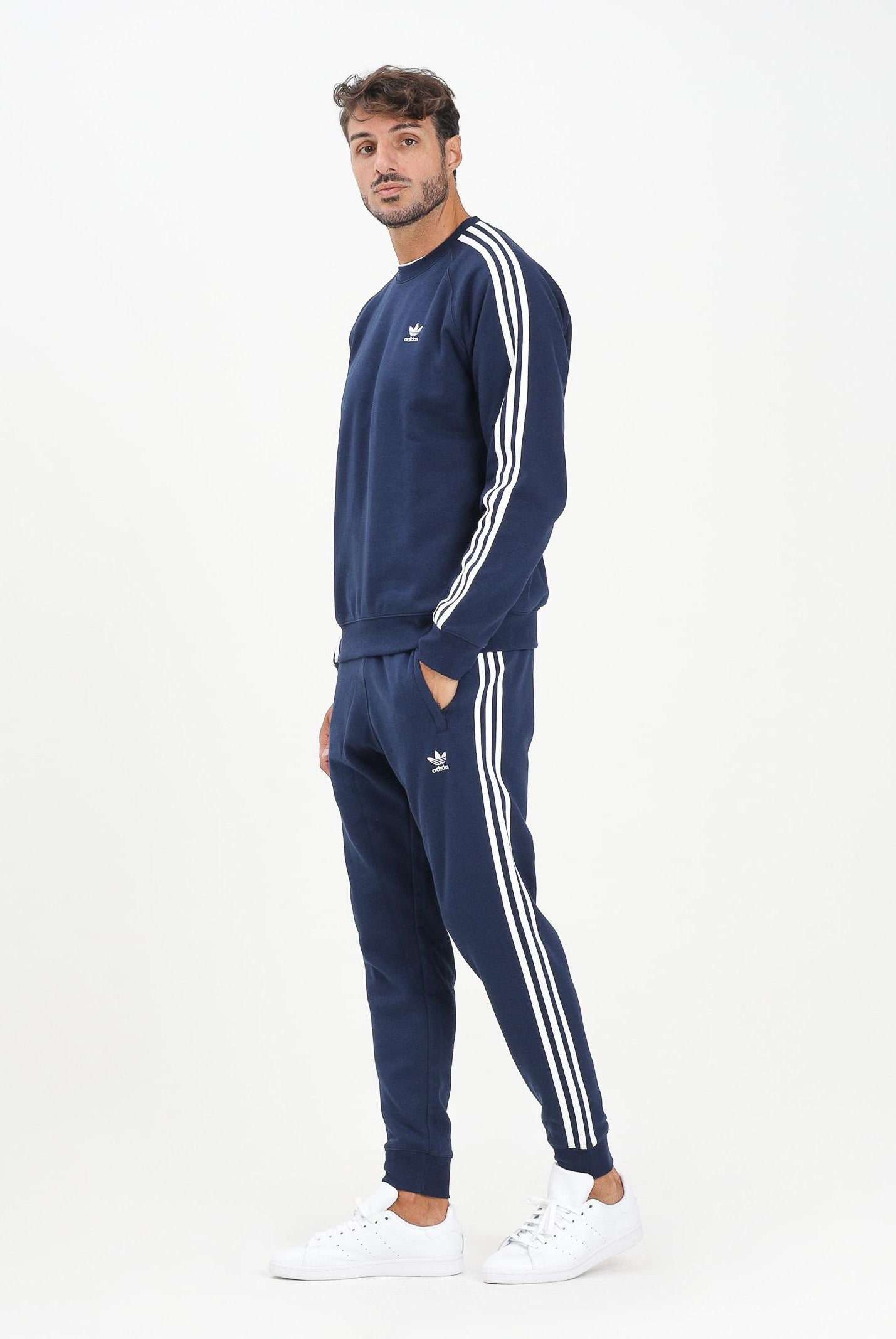 ADIDAS ORIGINALS Pantalone sportivo Adicolor 3-Stripes blu da uomo IM9319 . ADIDAS ORIGINALS