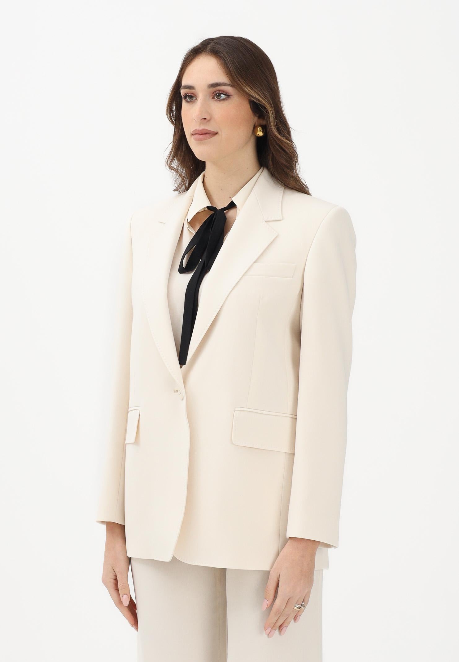 MAX MARA Giacca monopetto MSTBOSCO panna da donna 2616041025600 060 MAX MARA