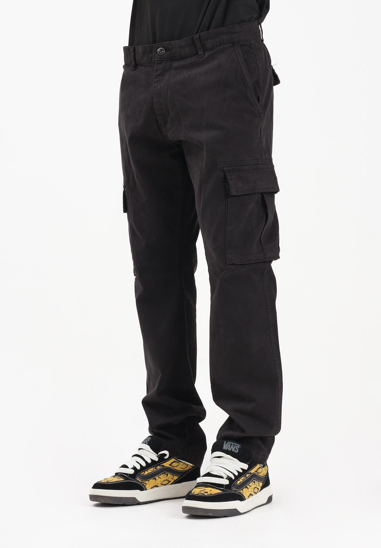 LYLE & SCOTT Pantalone cargo nero da uomo TR2109ITA 001 LYLE & SCOTT