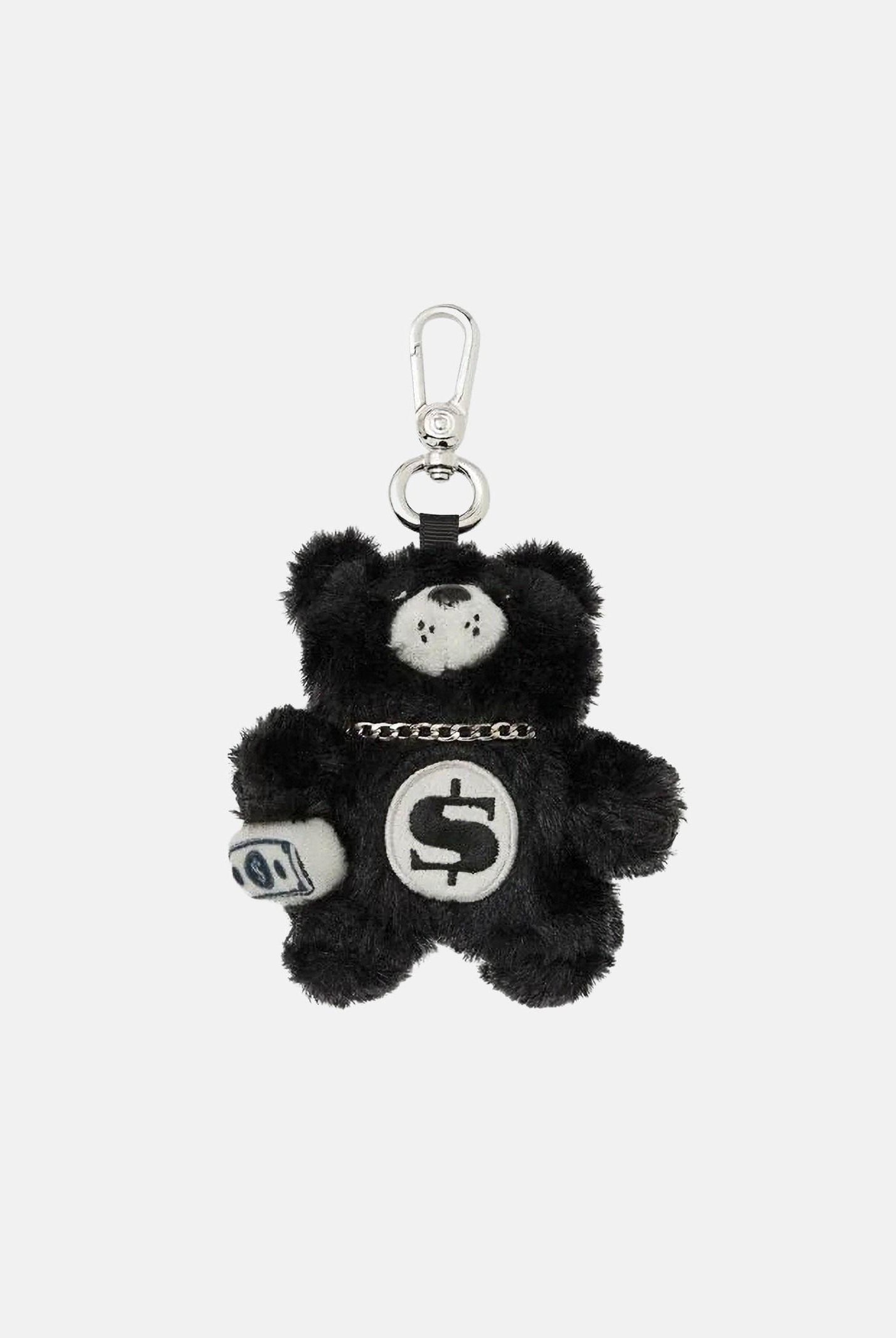 SPRAYGROUND Ciondolo FUR CRAY BLACK BEAR KEYCHAIN nero da donna 910K8353NSZ . SPRAYGROUND