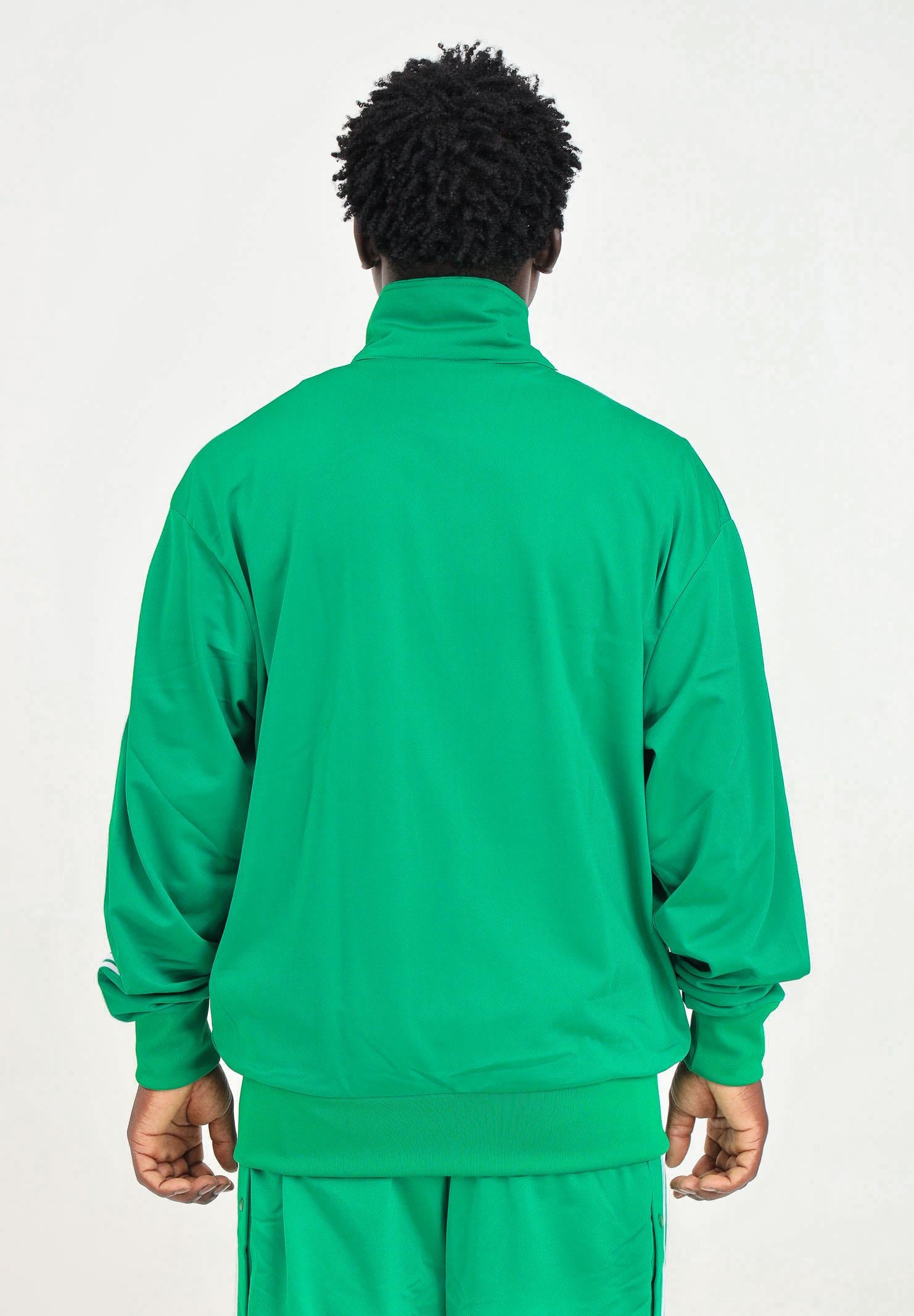 Felpa con zip Adicolor Classics Firebird verde da uomo IU0762 ADIDAS ORIGINALS