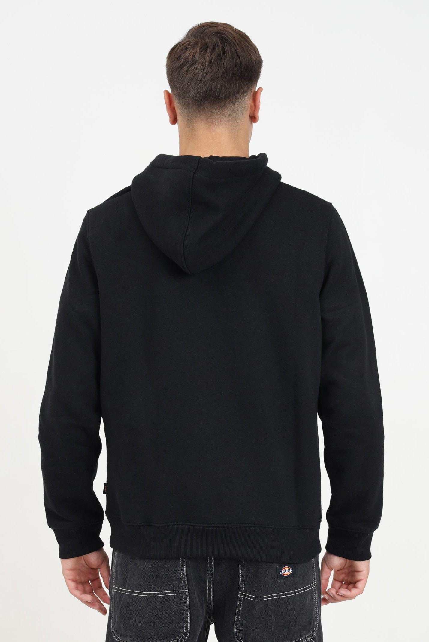 DICKIES Felpa con cappuccio Oakport nera da uomo DK0A4XCDBLK1 DIckies