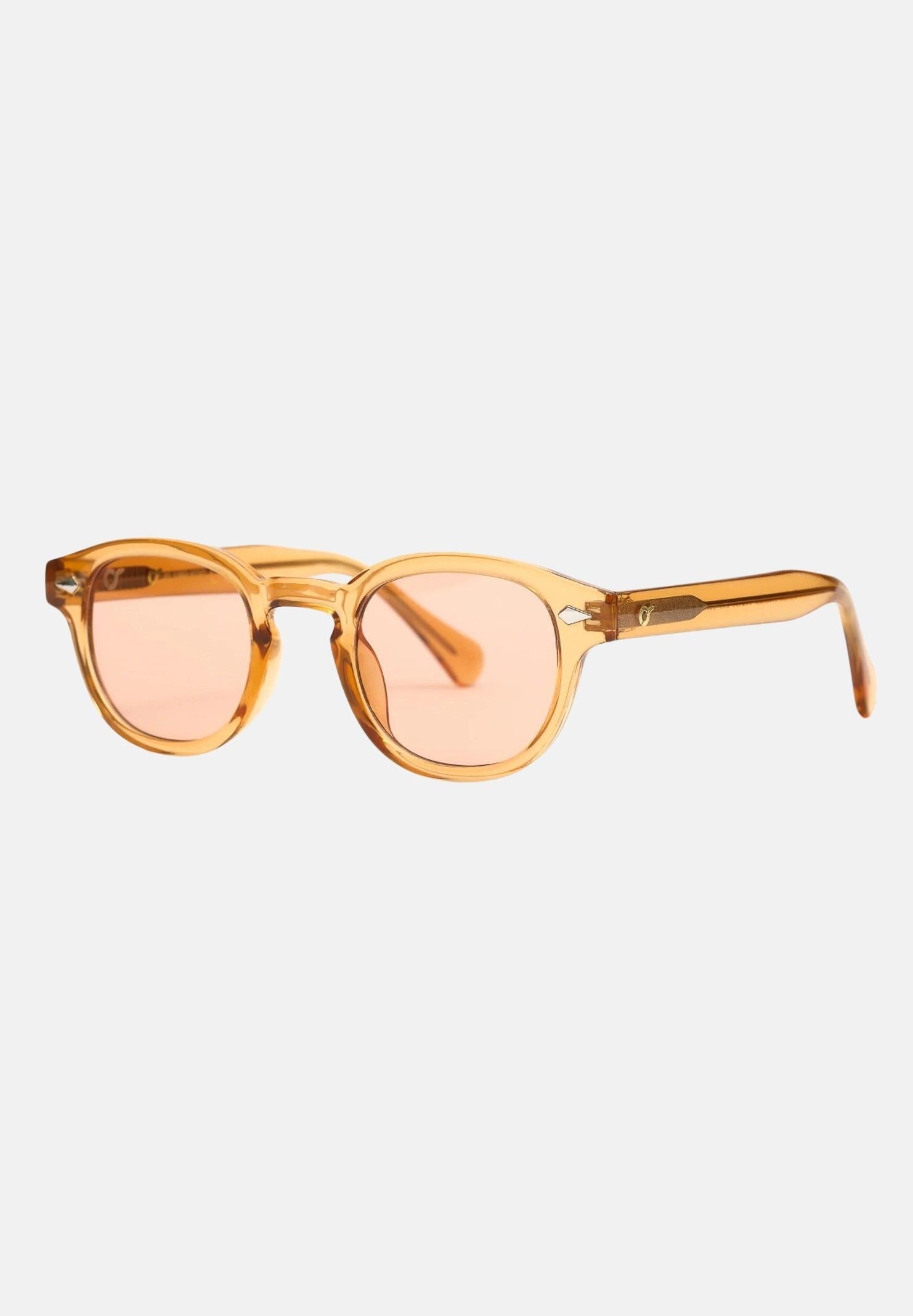 OS SUNGLASSES Occhiali da sole miele per uomo e donna modello Berlino Premium OS2051 C03 OS SUNGLASSES