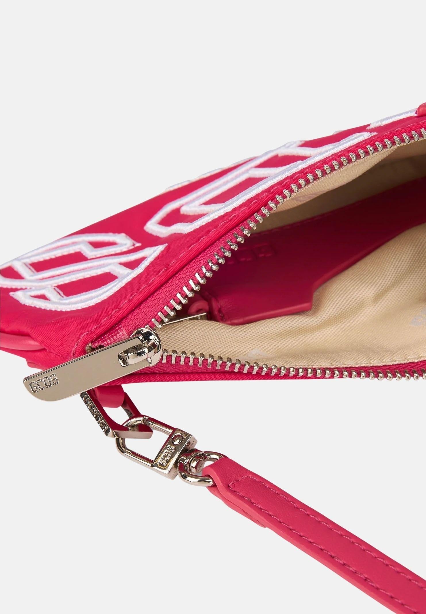 GCDS Borsa a spalla Comma Notte fucsia da donna GCDSMCN002 59 GCDS