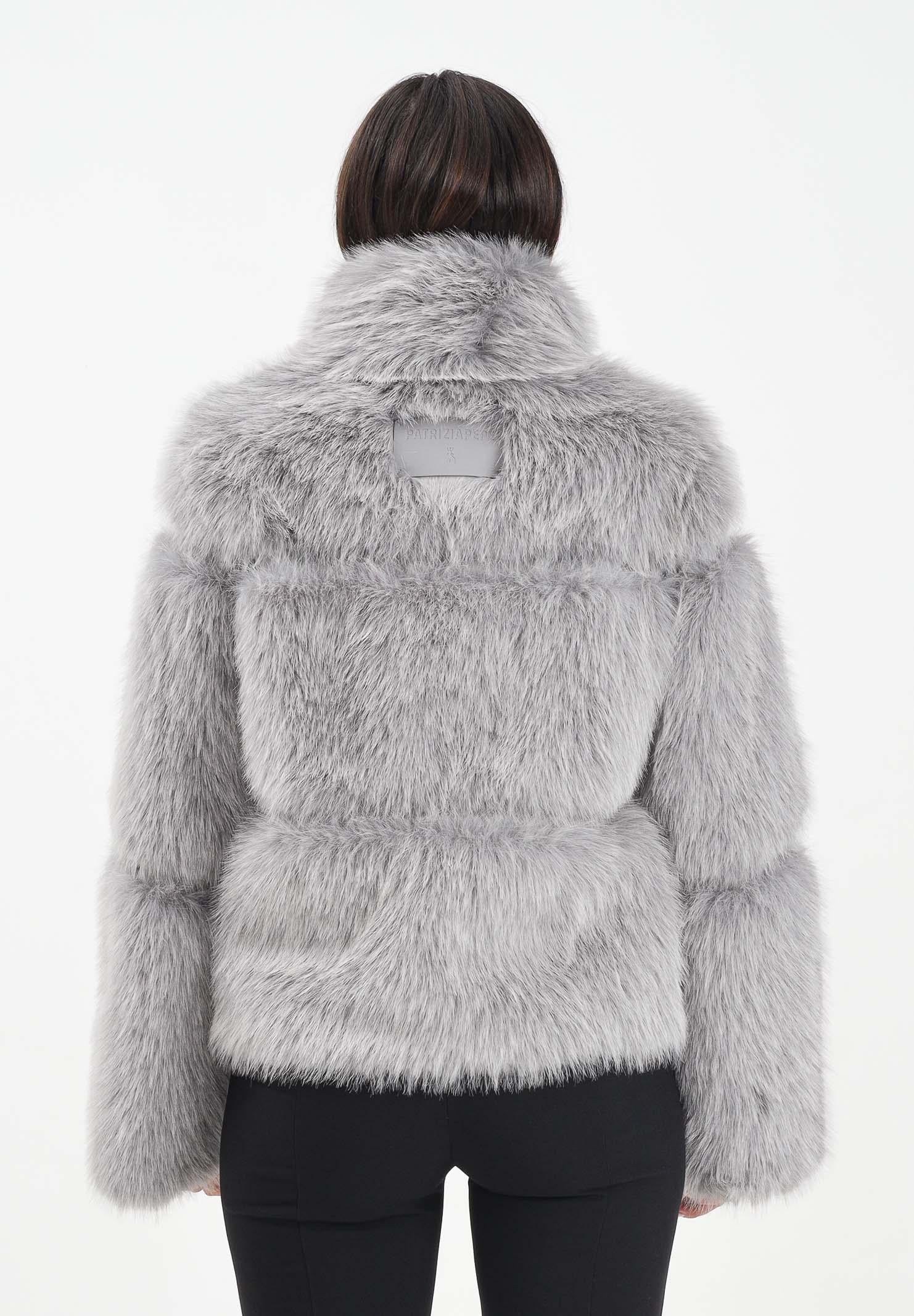 PATRIZIA PEPE Pelliccia grigia da donna 2O0174E077 S746 PATRIZIA PEPE
