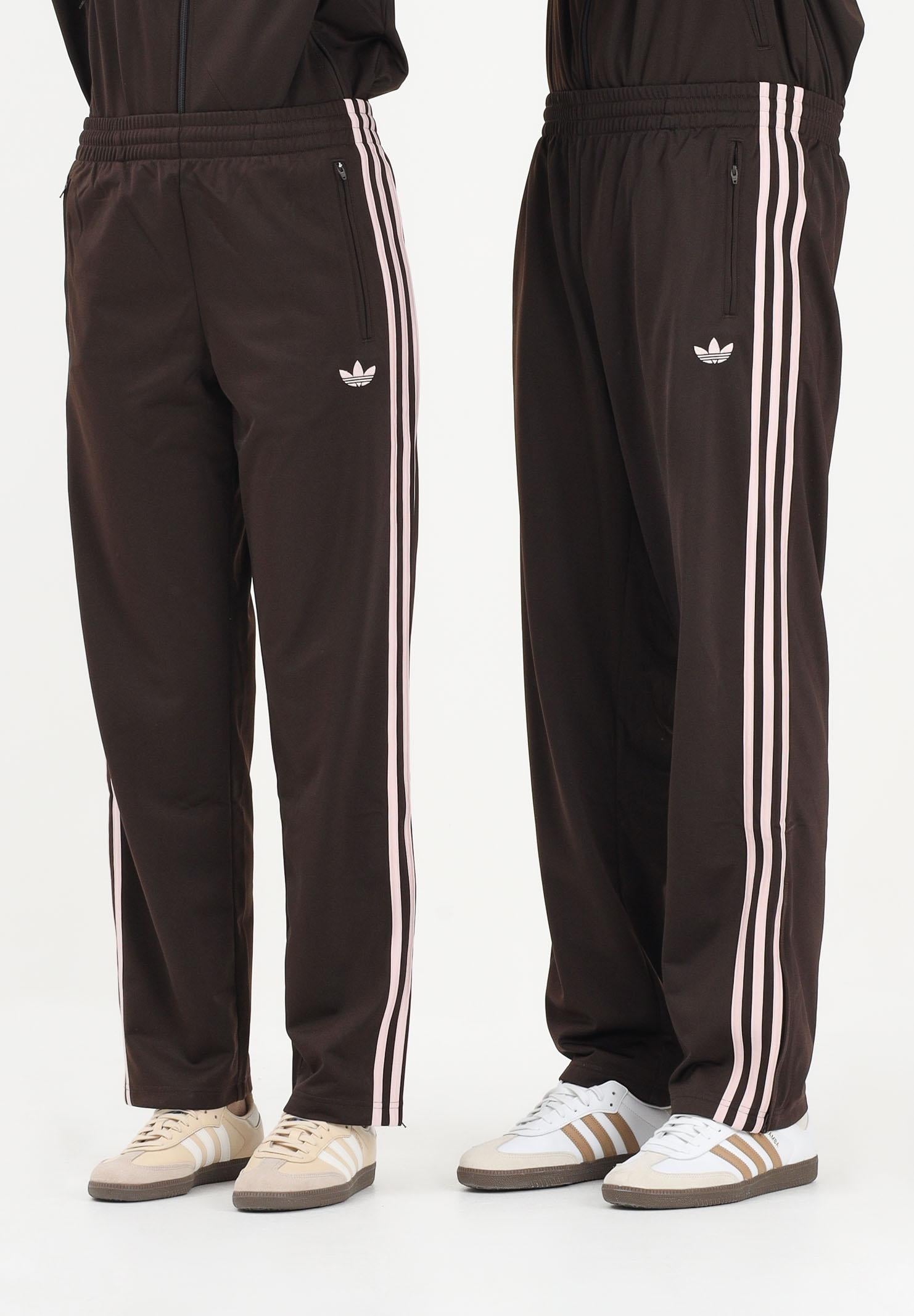 ADIDAS ORIGINALS Pantalone FIREBIRD marrone e rosa per uomo e donna KD8321 . ADIDAS ORIGINALS