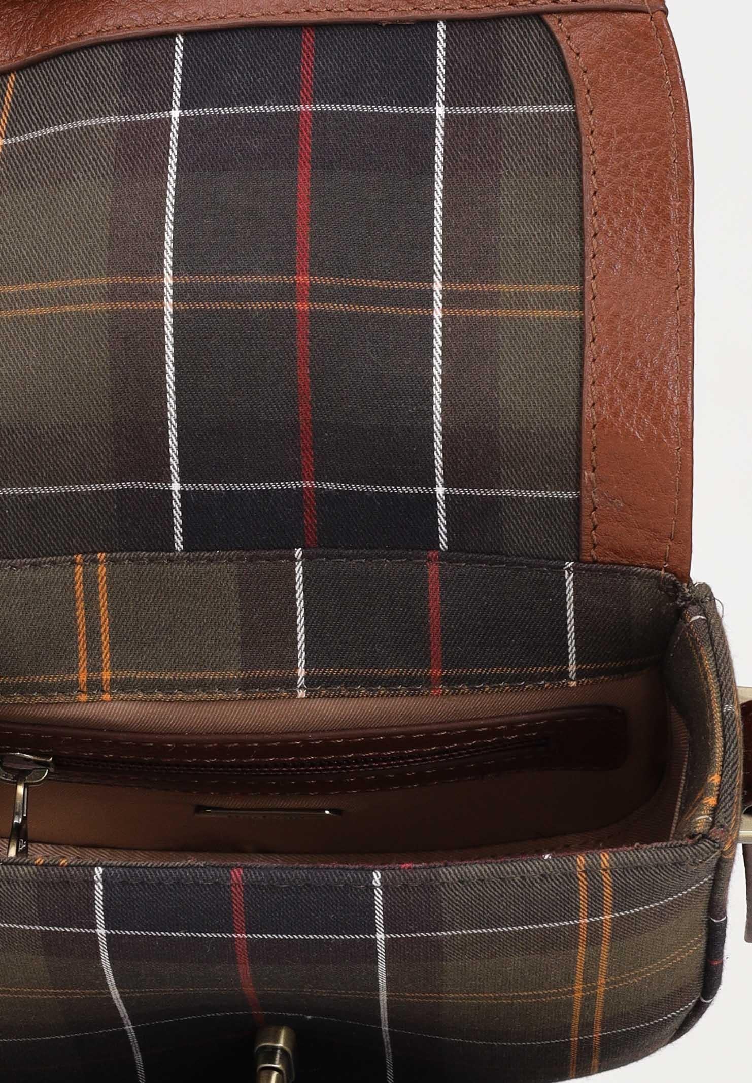 BARBOUR Borsa a tracolla con motivo tartan Elm da donna 252MLBA0504 TN11 BARBOUR