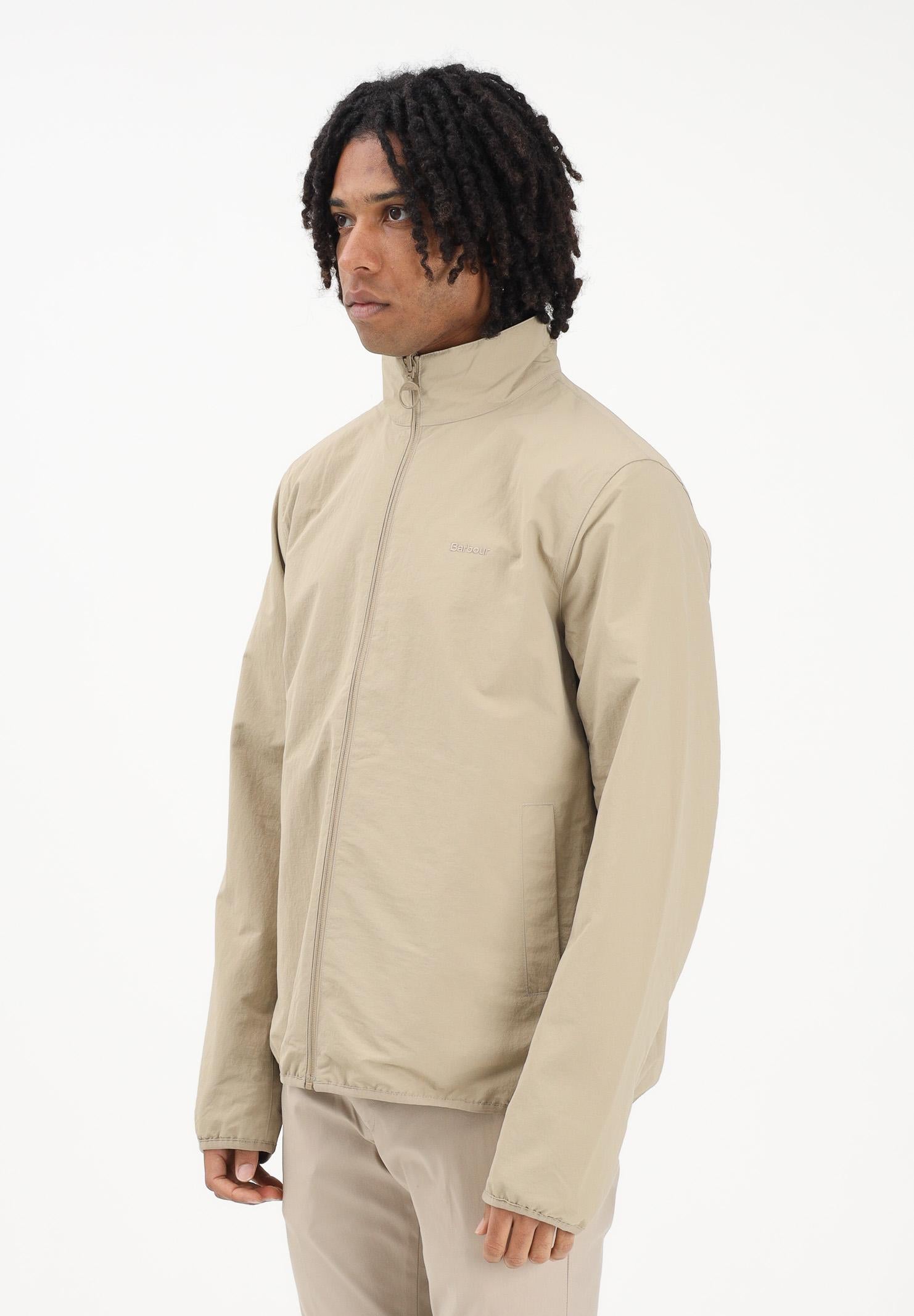 BARBOUR Giacca a vento reversibile Korbel beige da uomo 261-MSP0188 ST71 BARBOUR