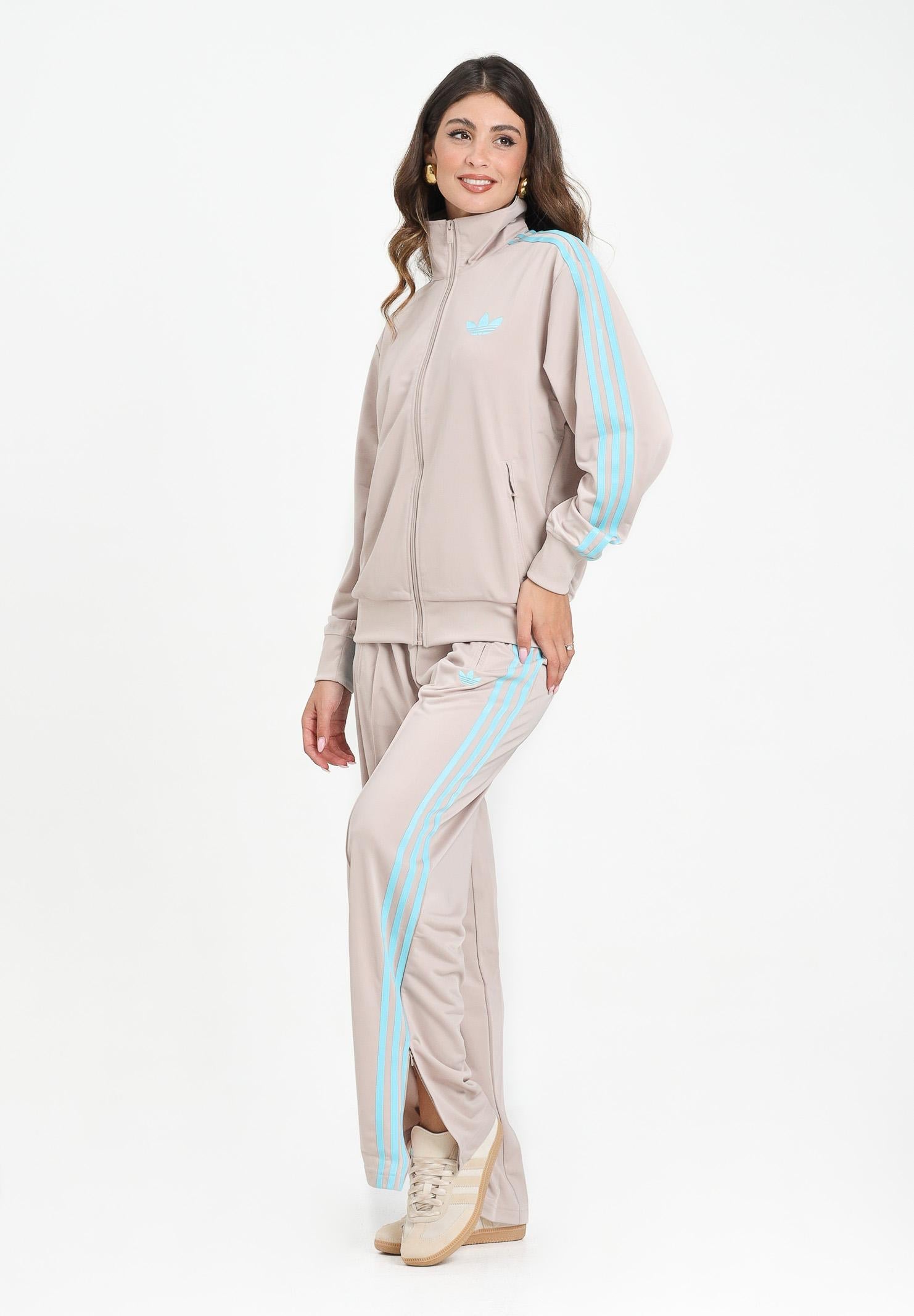 ADIDAS ORIGINALS Pantalone sportivo Adicolor Classic Firebird Loose beige da donna JY2691 ADIDAS ORIGINALS