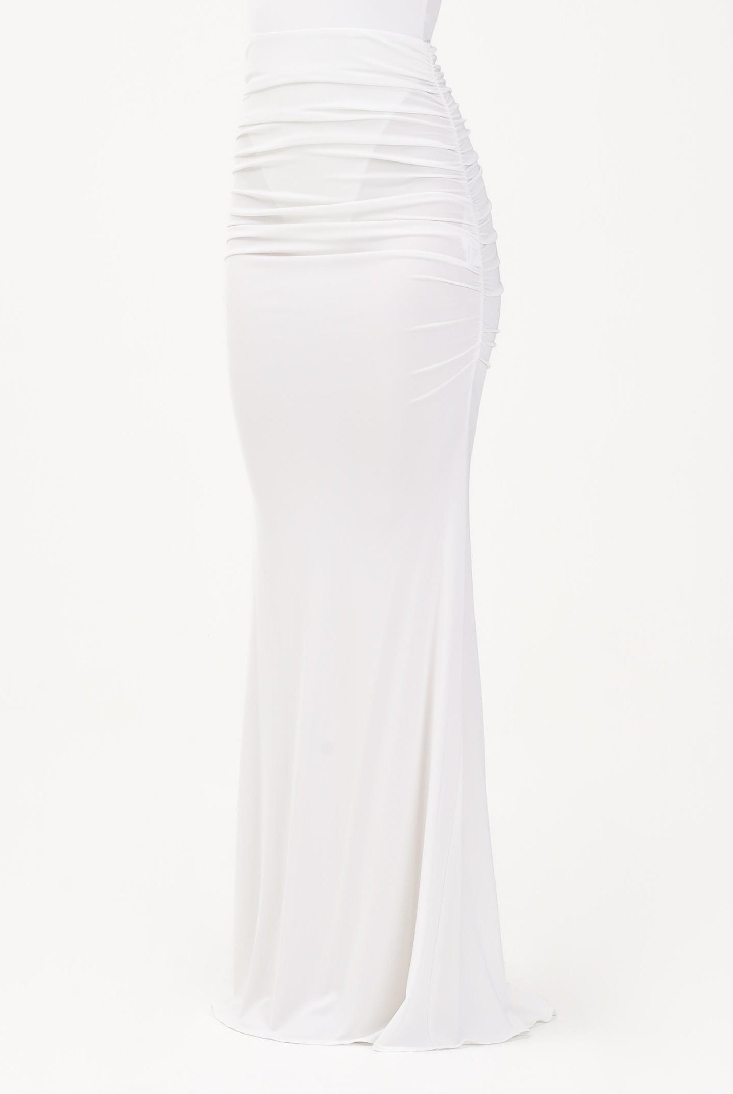 ELISABETTA FRANCHI Gonna lunga avorio da donna GO16263E2 360 ELISABETTA FRANCHI