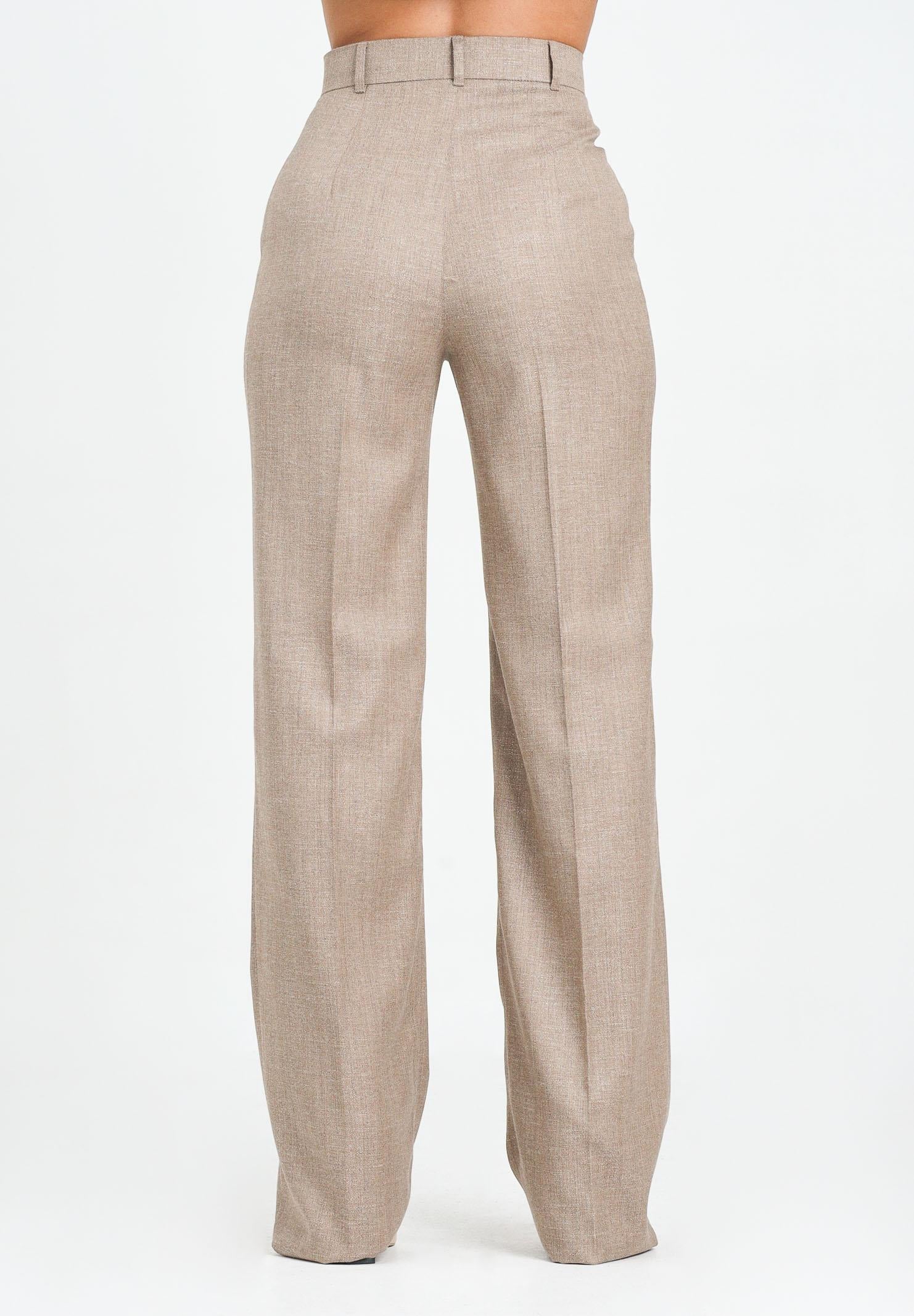 MAX MARA Pantalone elegante EZIANA beige da donna 2526136041600 002 MAX MARA