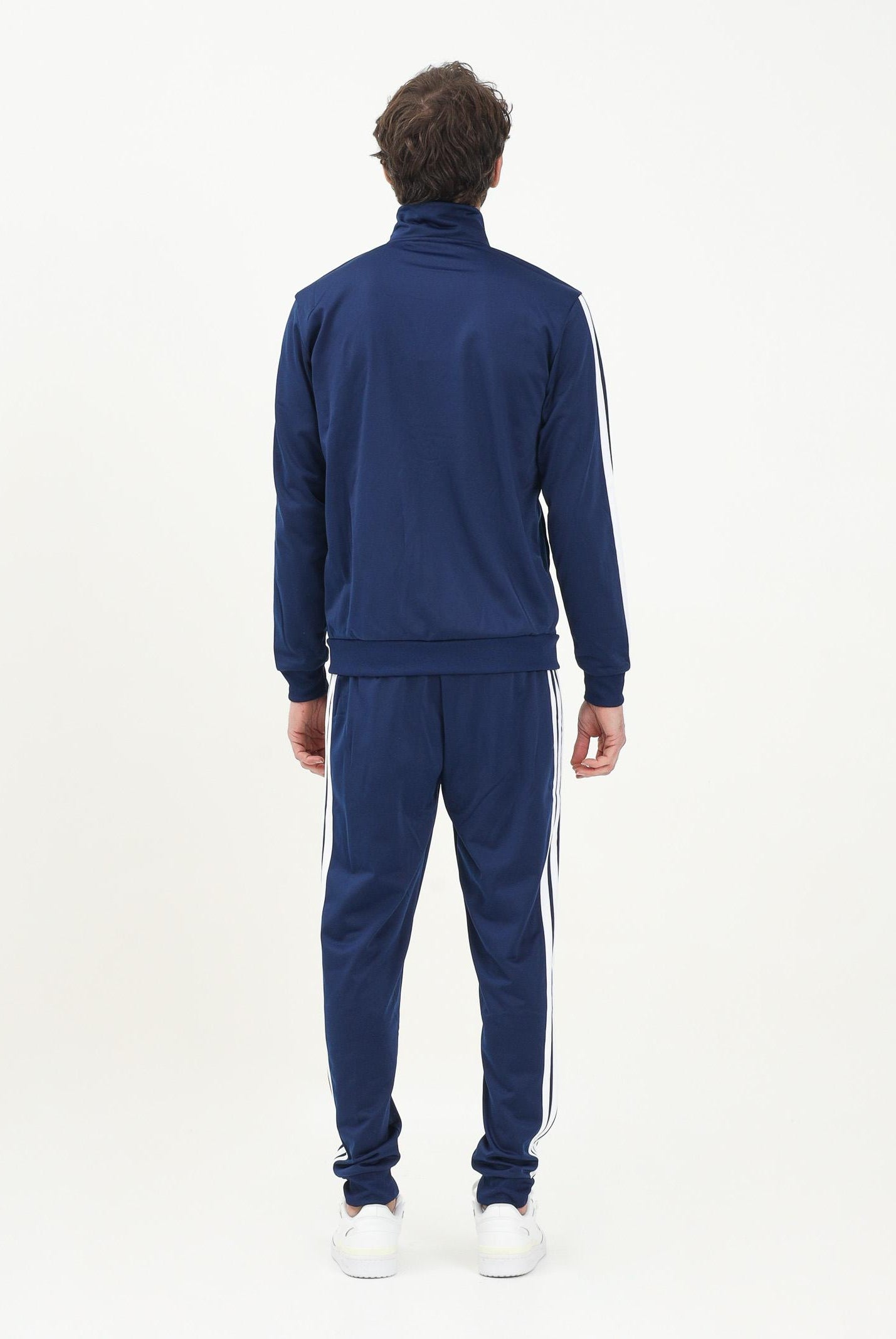 ADIDAS PERFORMANCE Tuta Basic 3-Stripes Tricot blu da uomo JI8859 . ADIDAS PERFORMANCE