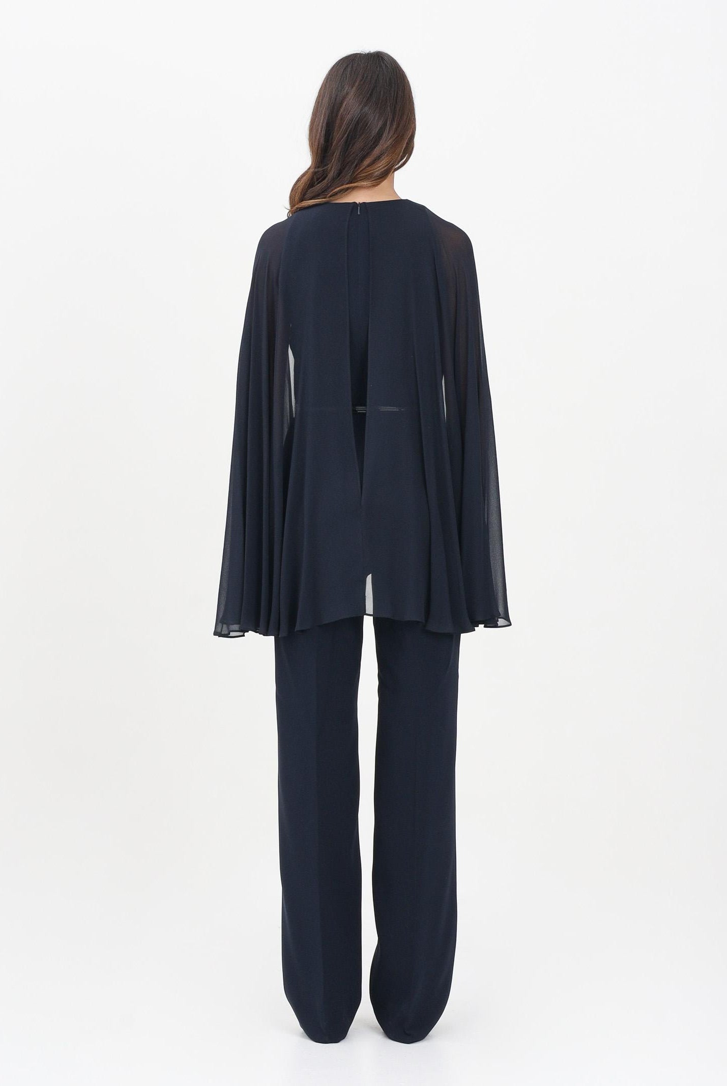 MAX MARA Tuta elegante Vertice blu da donna 2526246013600 005 MAX MARA