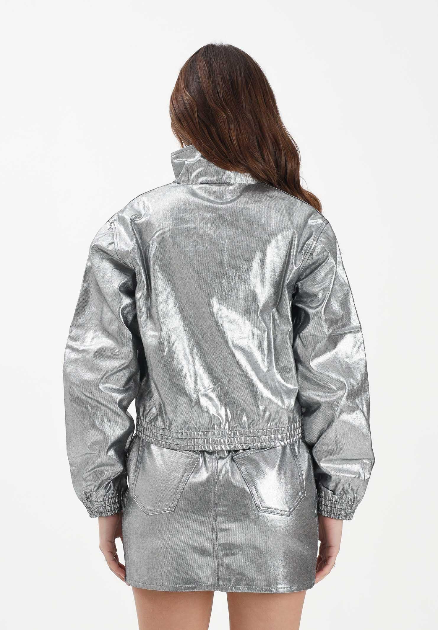 ADIDAS ORIGINALS Giubbotto di jeans FIREBIRD argento da donna KD2910 . ADIDAS ORIGINALS