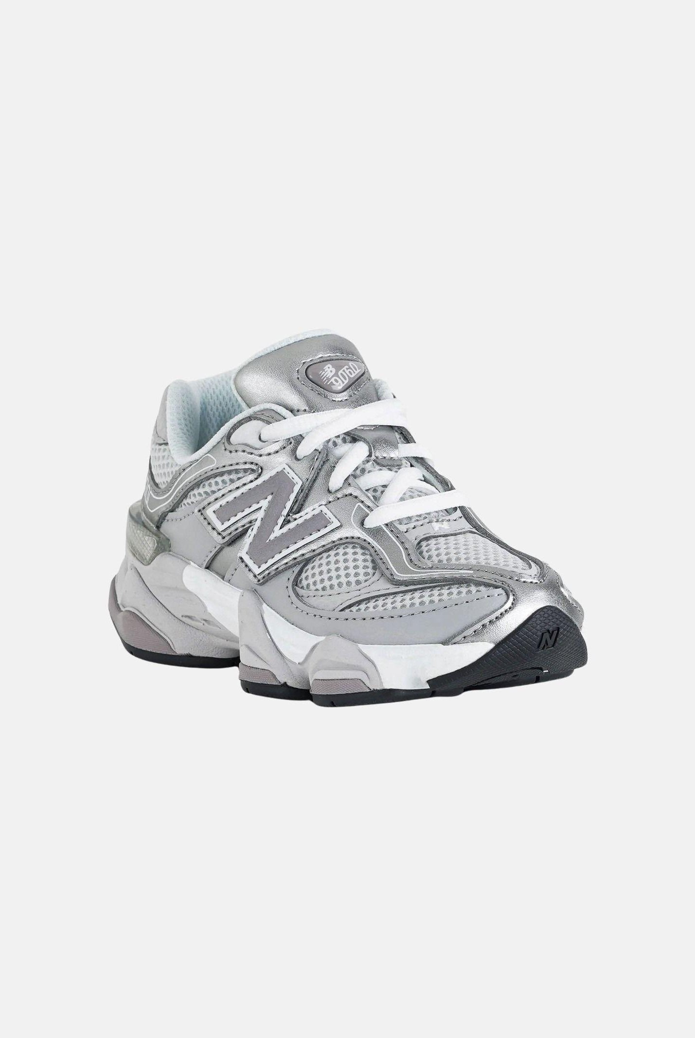 NEW BALANCE Sneakers 9060 Lace argento per bambino e bambina P90609XP . NEW BALANCE