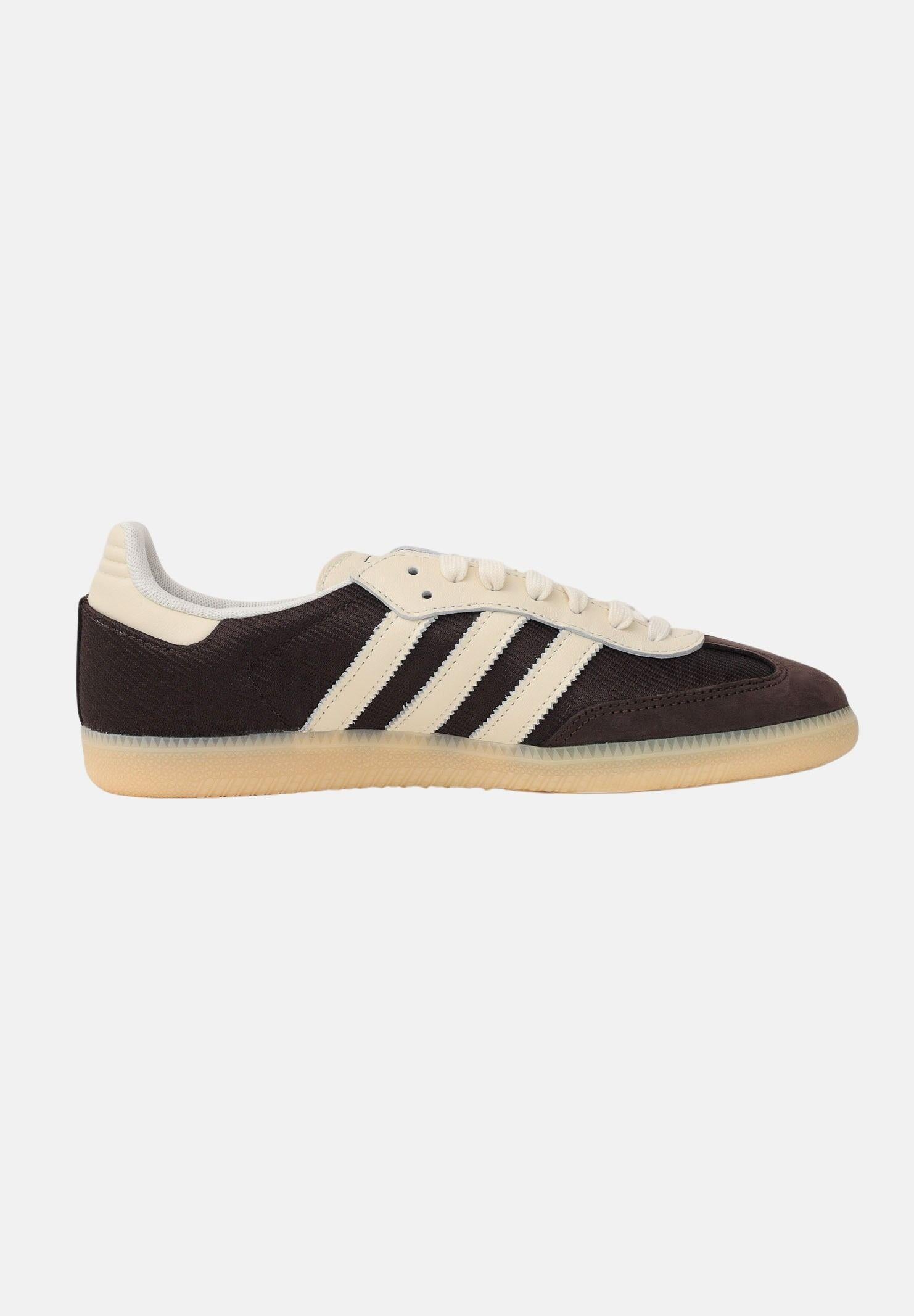 ADIDAS ORIGINALS Sneakers Samba OG marroni e panna per uomo e donna IH6843 . ADIDAS ORIGINALS