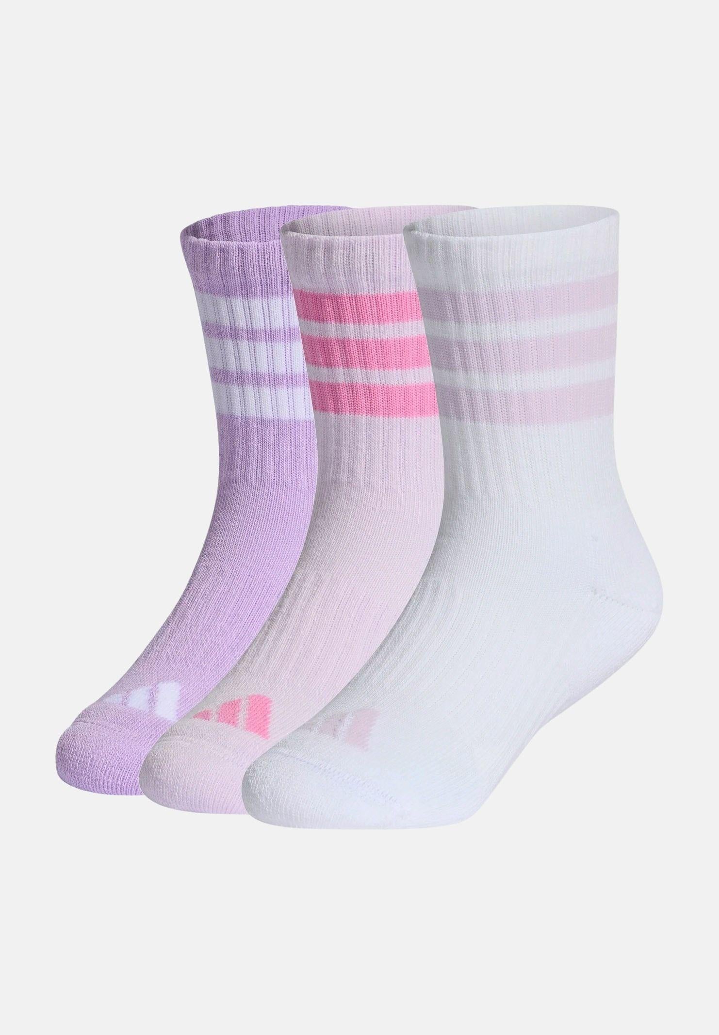 ADIDAS PERFORMANCE Calzini (3paia) 3STRIPES multicolore da bambina KD1721 . ADIDAS PERFORMANCE