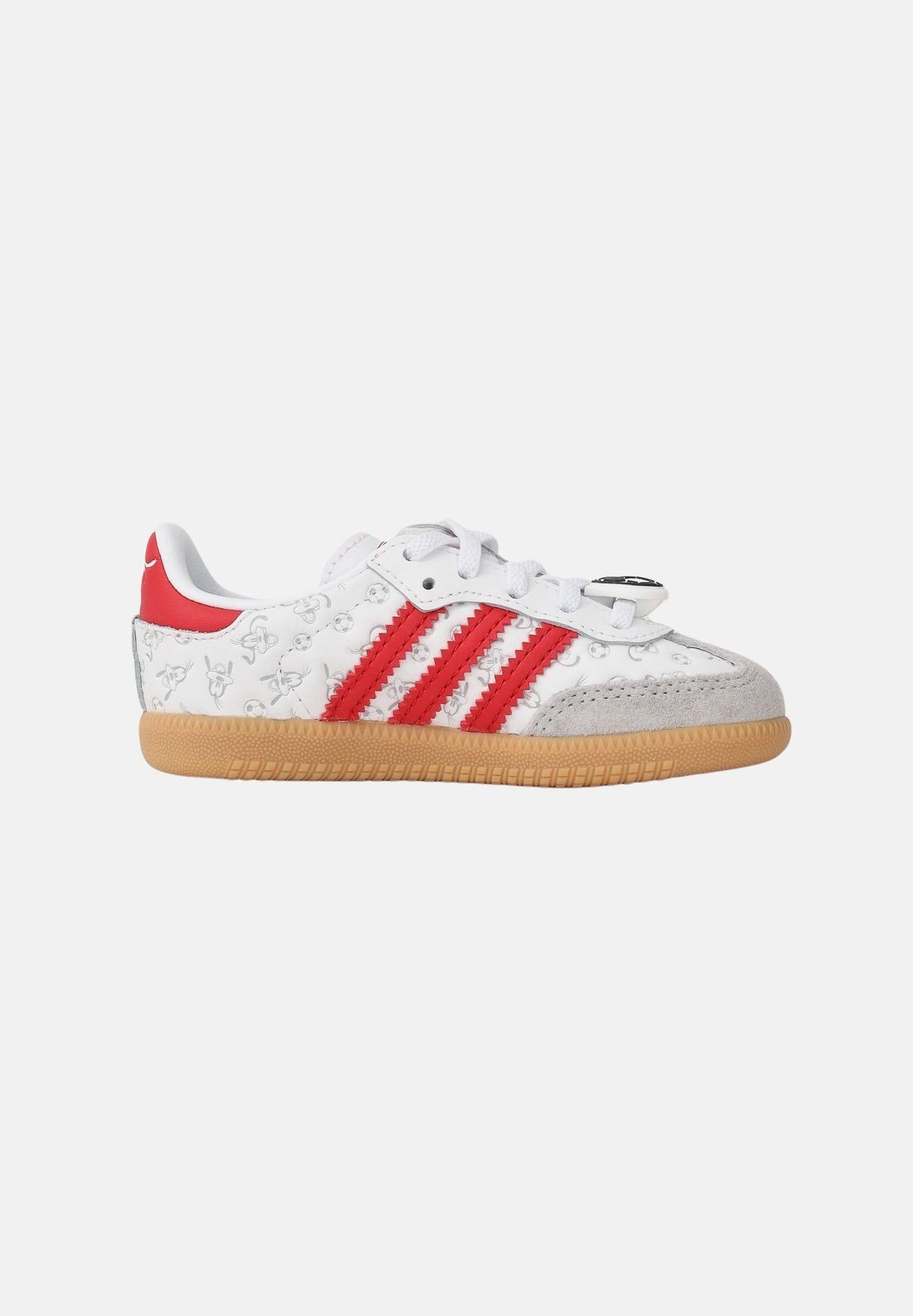 ADIDAS ORIGINALS Sneakers Disney Samba OG bianche e rosse da neonato IH1754 . ADIDAS ORIGINALS