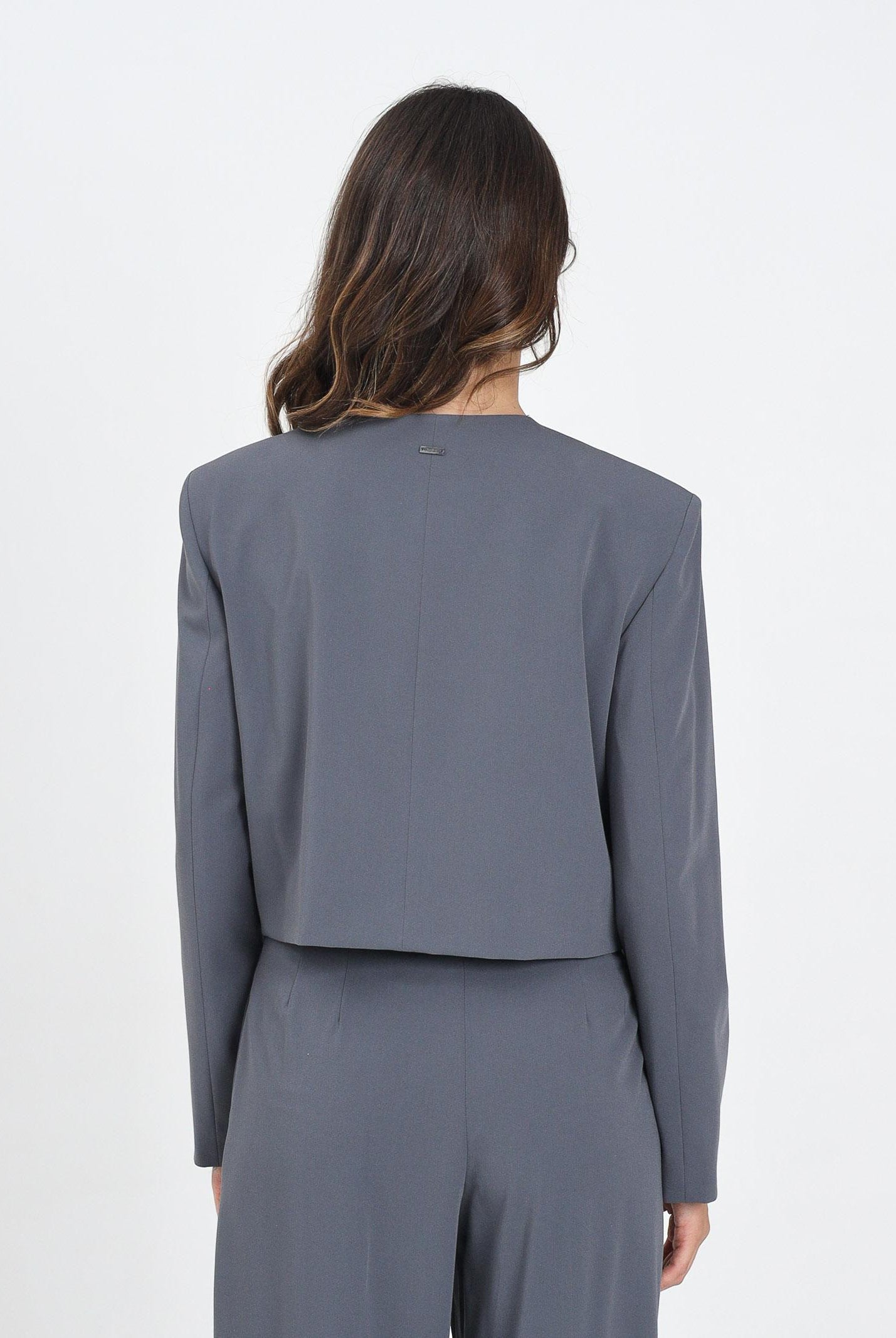 ARMANI EXCHANGE Giacca grigia da donna XW000656AF16145 U8105 ARMANI EXCHANGE