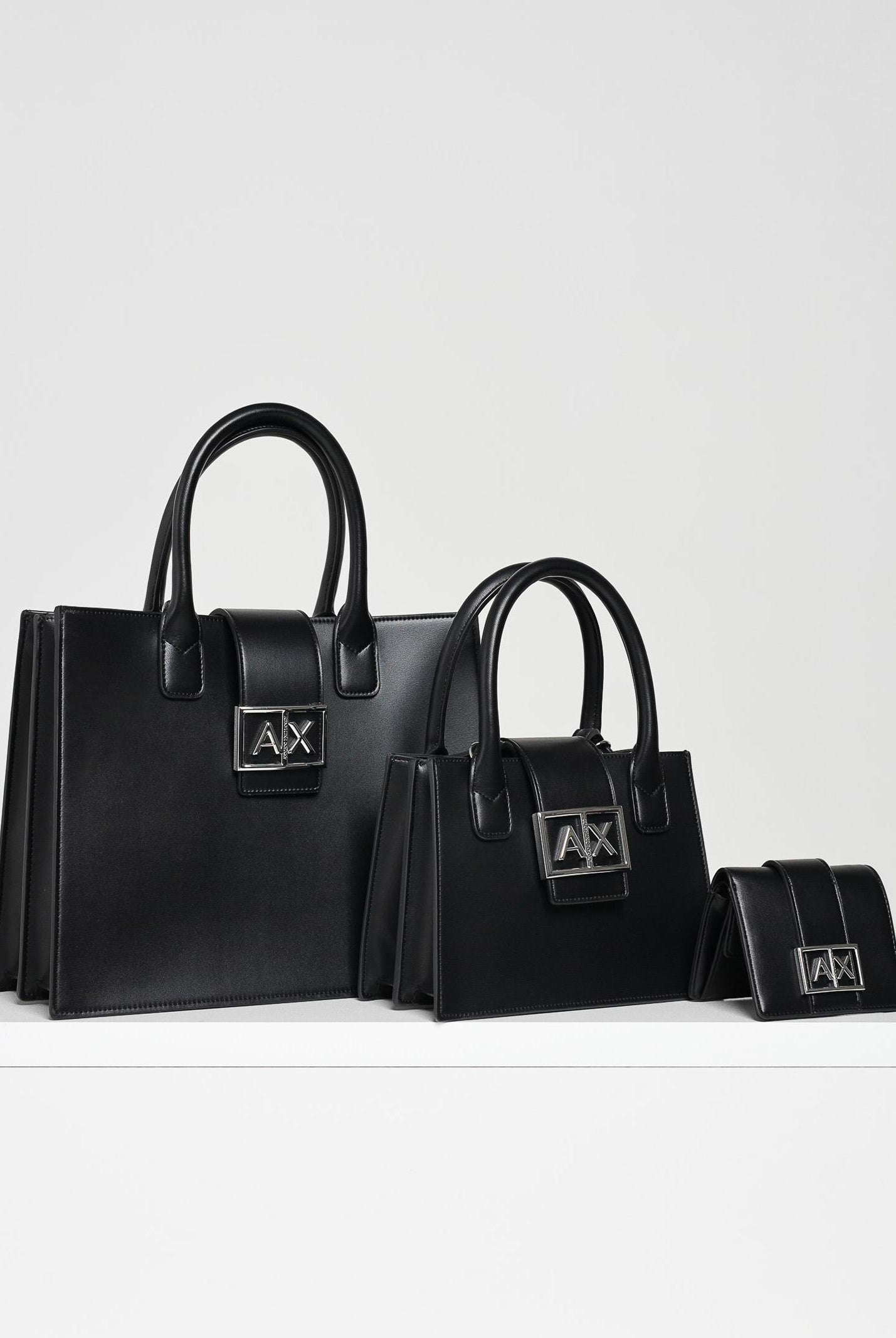 ARMANI EXCHANGE Shopper nera da donna XW000305AF12039 UC001 ARMANI EXCHANGE