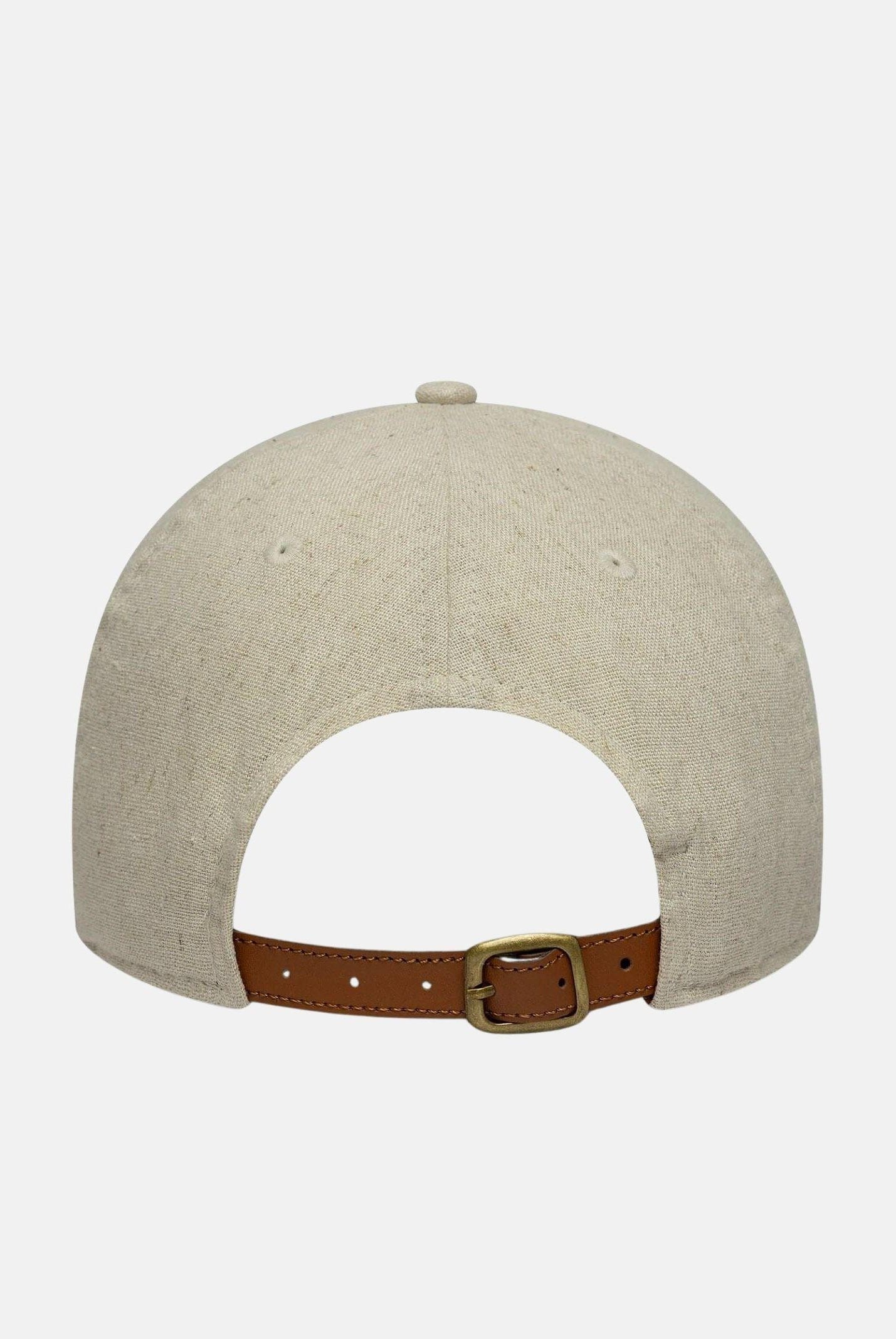 NEW ERA Cappello con visiera 9TWENTY New York Yankees MLB in lino beige per uomo e donna 60771832 . NEW ERA