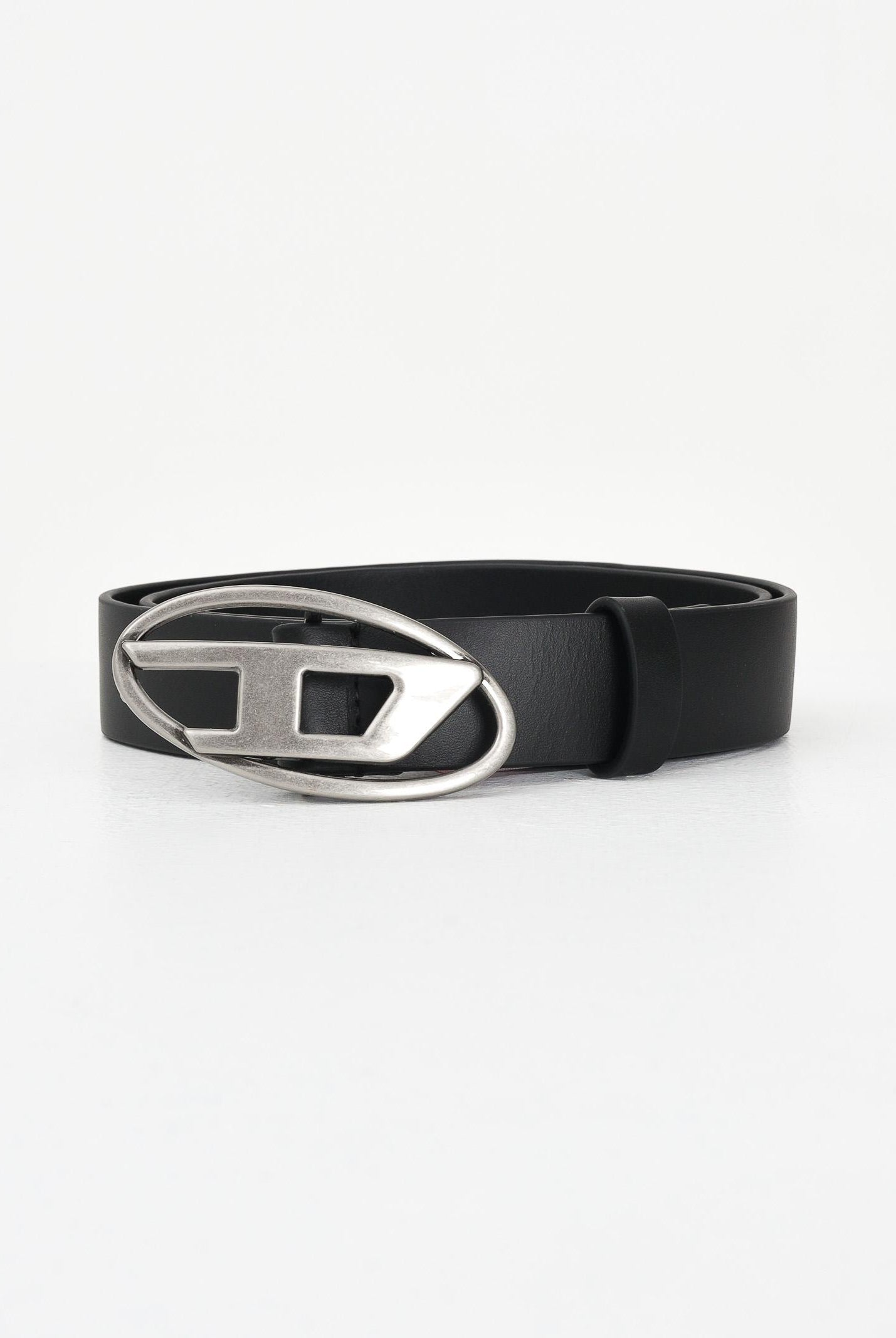 DIESEL Cintura nera da donna con logo D J01226KXBLR K900 DIESEL
