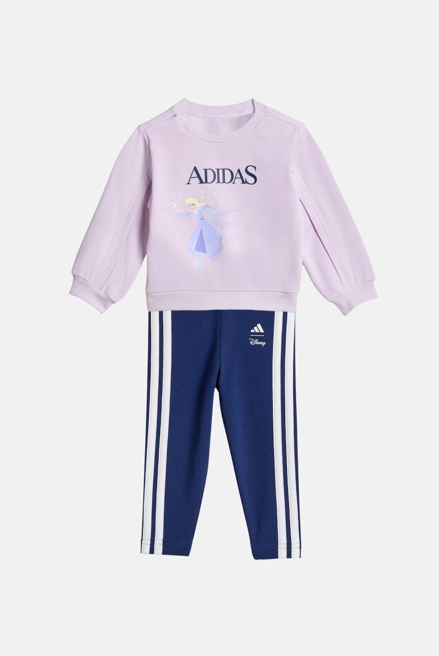 ADIDAS ORIGINALS Tuta ADIDAS DISNEY FROZEN lilla da neonato JZ3554 . ADIDAS ORIGINALS