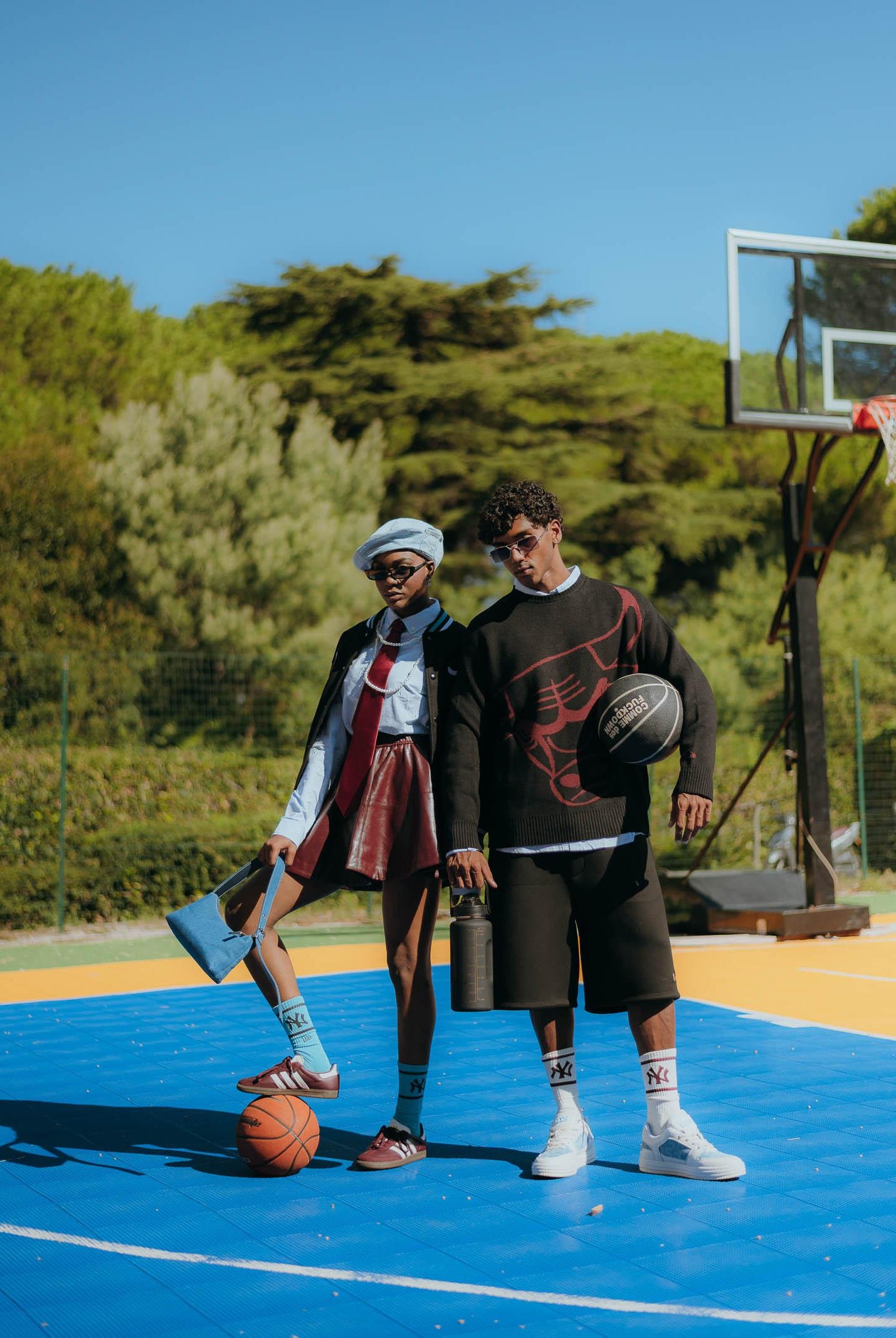 NEW ERA Maglione girocollo Oversized Chicago Bulls NBA Knit nero per uomo e donna 60684339 . NEW ERA