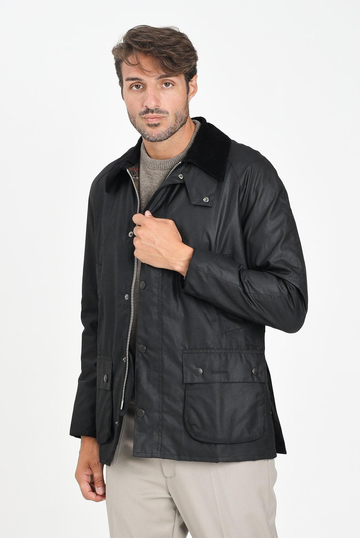 BARBOUR Giubbotto Ashby nero da uomo 252MMWX0339 BK72 BARBOUR