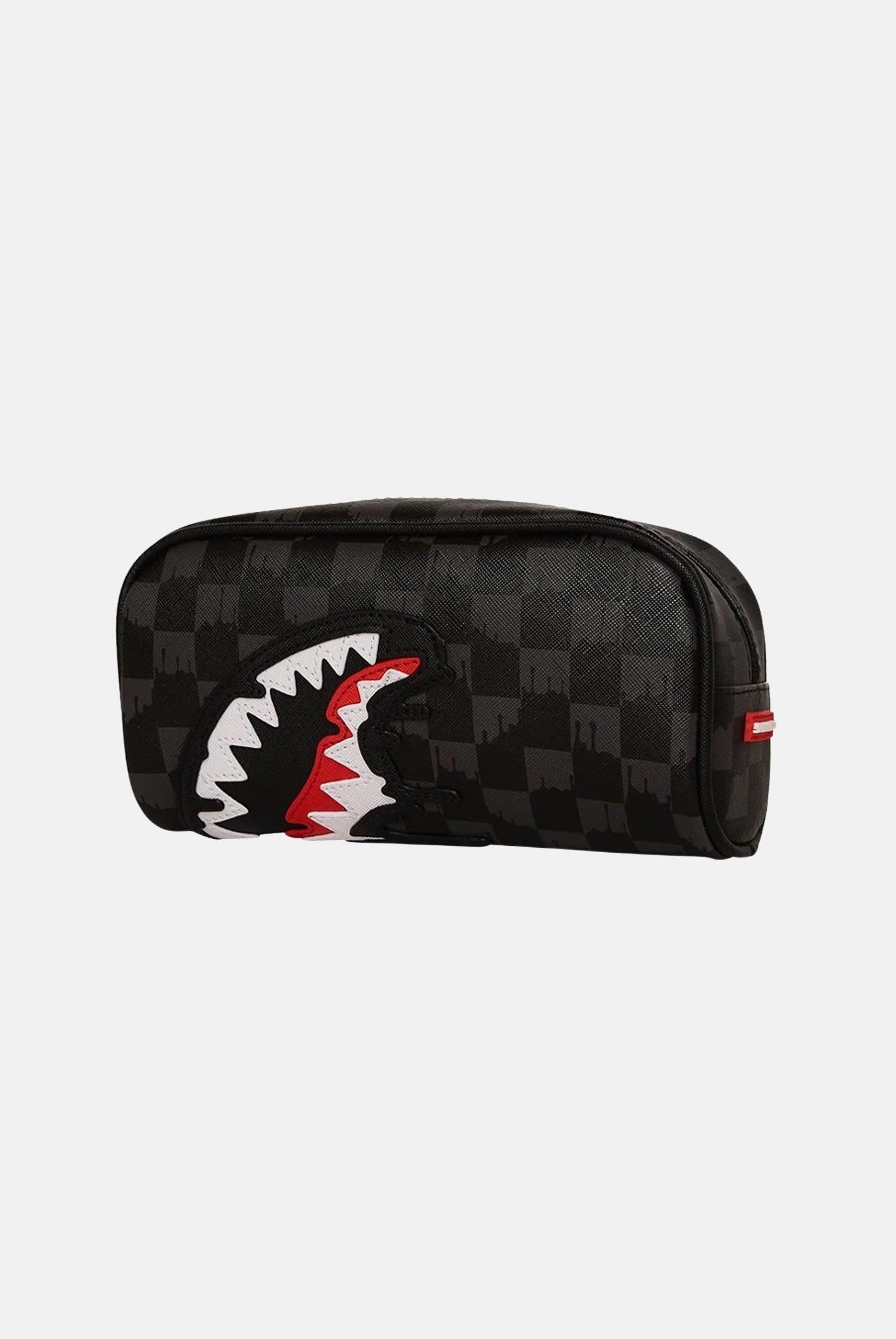 SPRAYGROUND Astuccio Dripping Sharks In Paris nero per uomo e donna 910B7972NSZ SPRAYGROUND