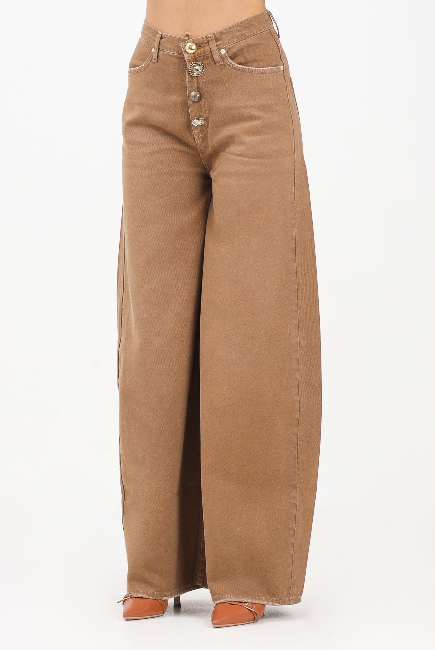 VICOLO Jeans YVES color cammello da donna DF5057 FU62 VICOLO