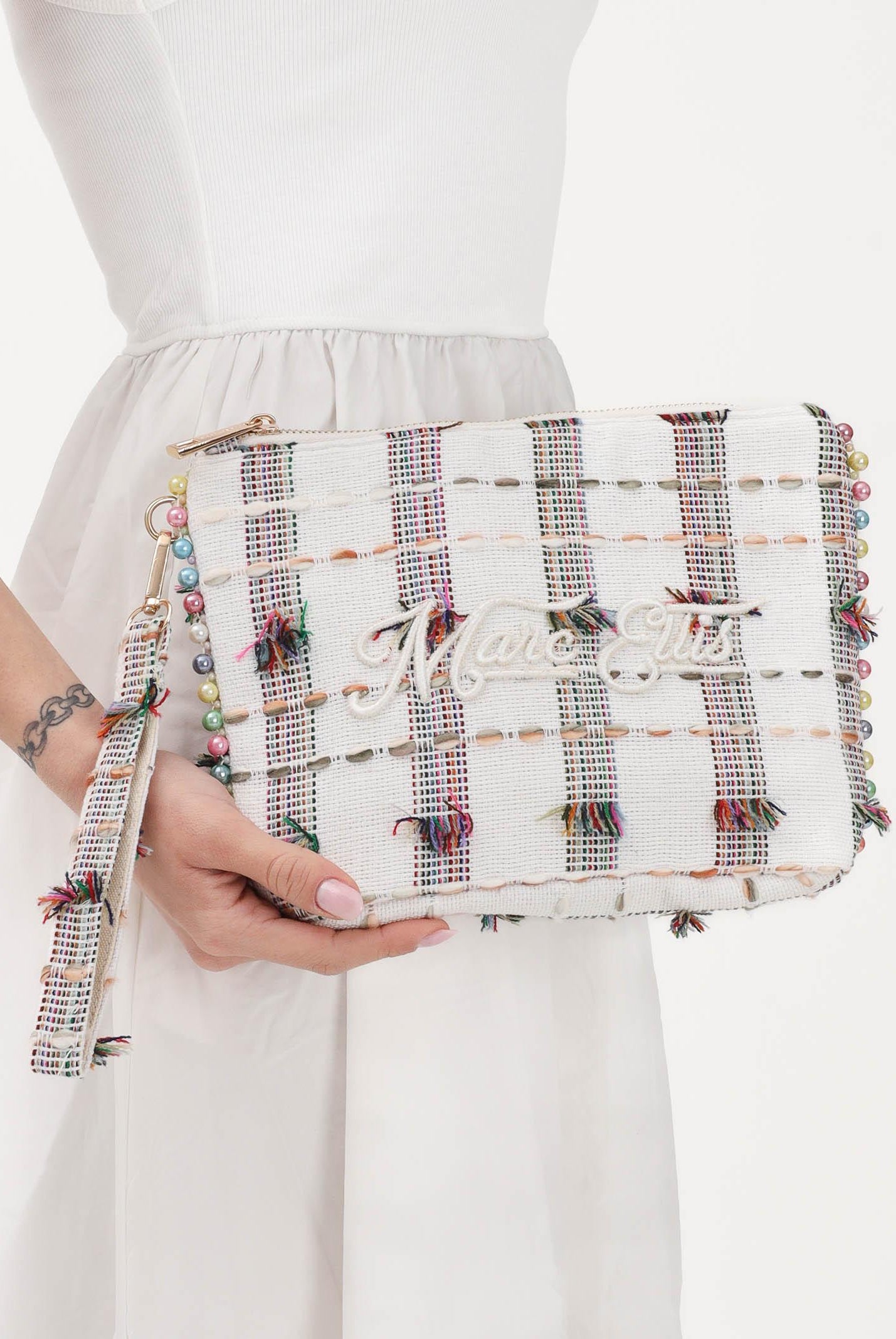MARC ELLIS Pochette CASSY INDY 26 bianca da donna CASSY-INDY26 10 MARC ELLIS