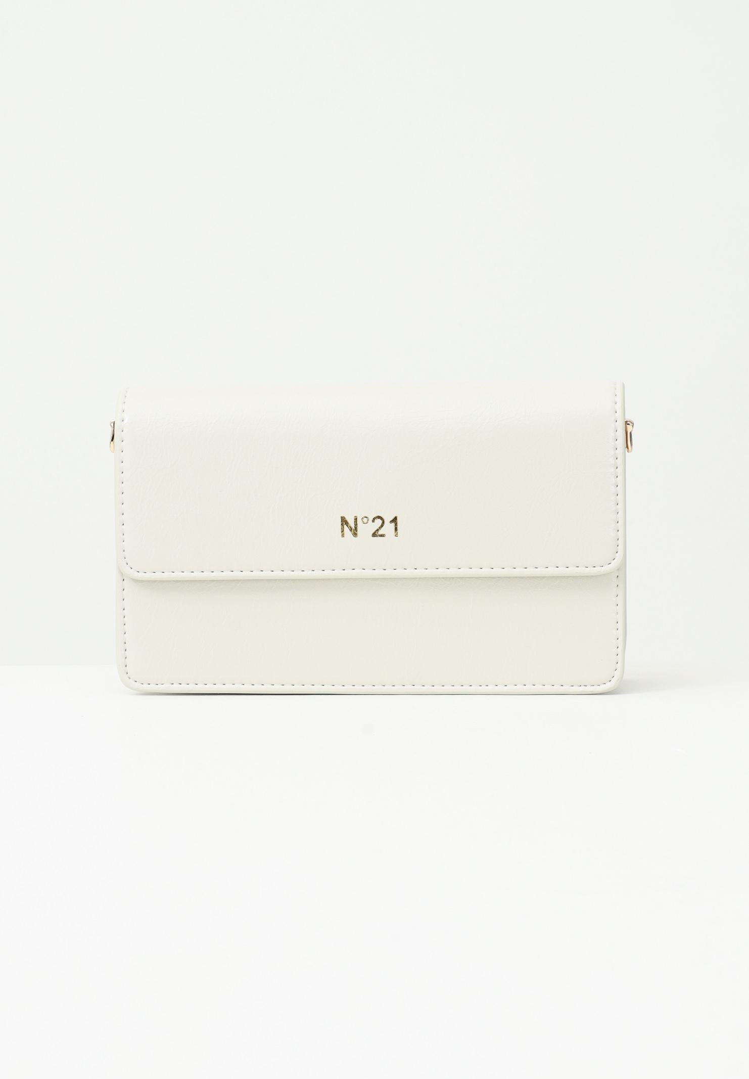 N21 Pochette champagne da donna effetto lucido dalla forma rettangolare N2104RN0246 0N718 N21