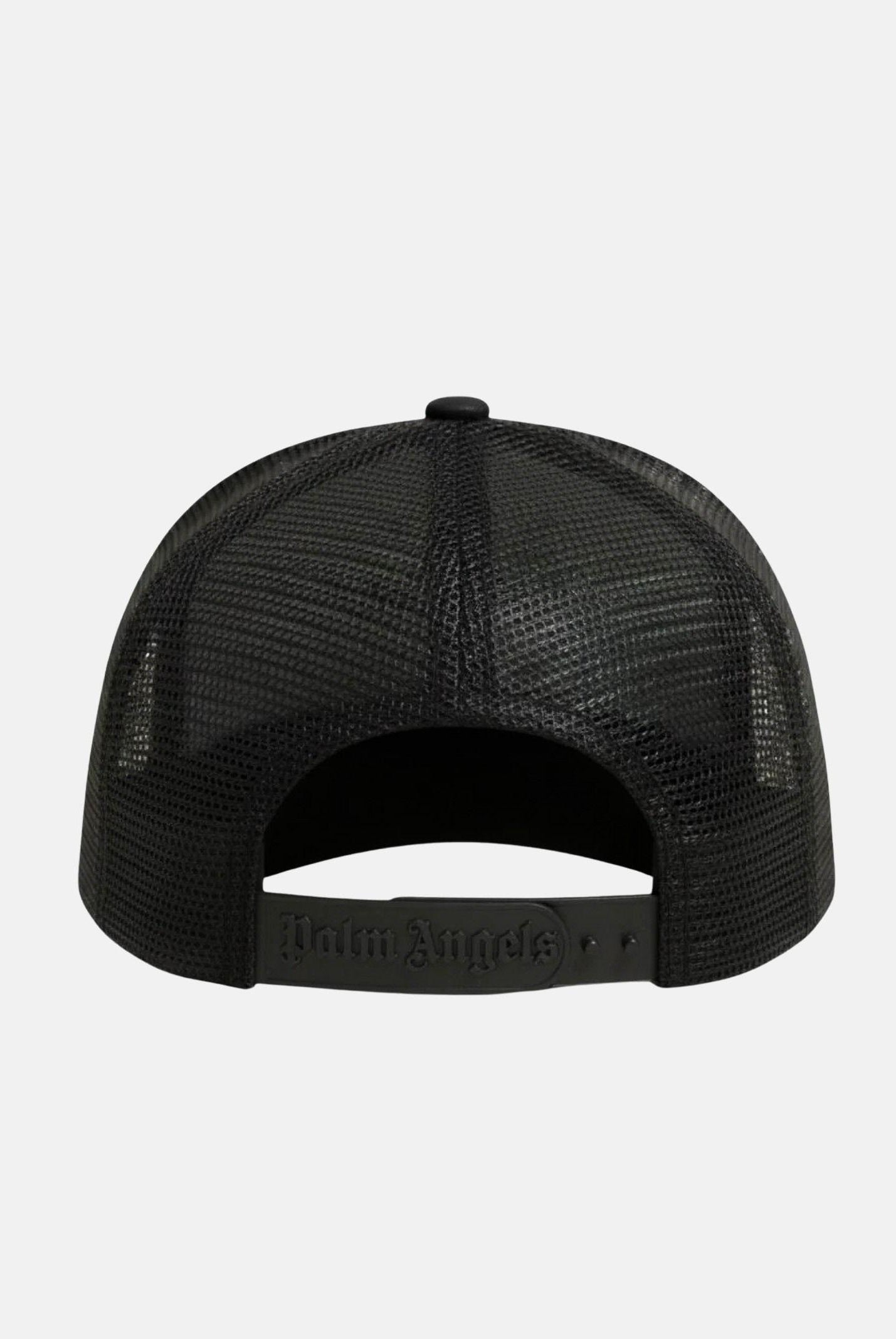 PALM ANGELS Cappello con visiera panna, bianco e nero per uomo e donna con logo BK00CMZ0988 2 PALM ANGELS