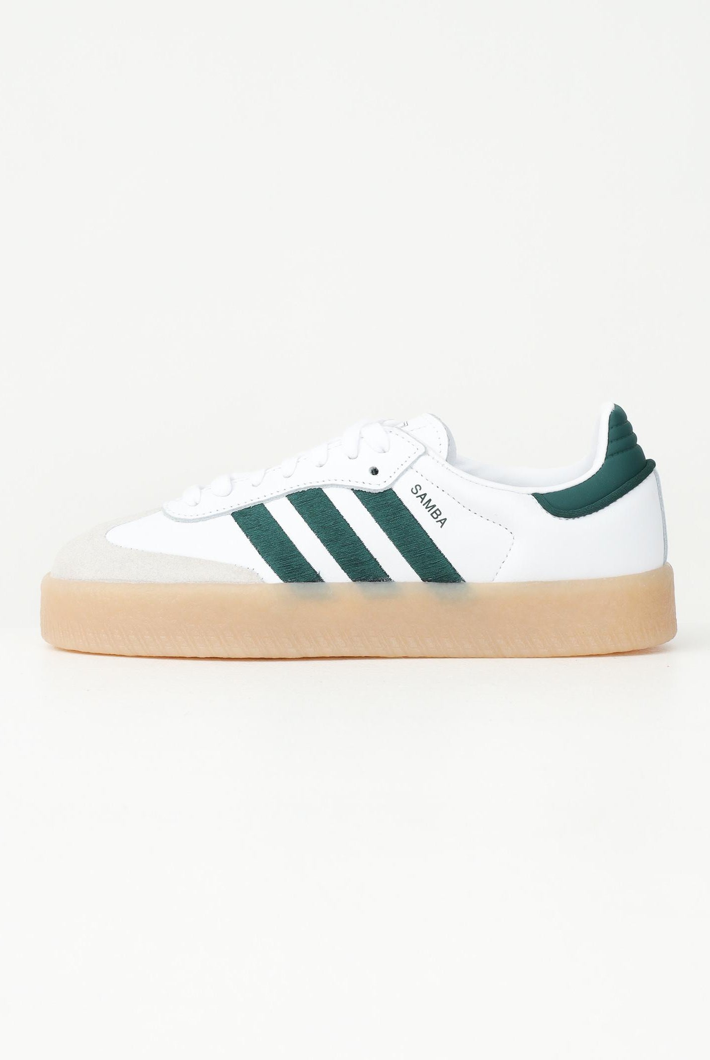 ADIDAS ORIGINALS Sneakers Sambae bianche e verdi da donna ID0440 . ADIDAS ORIGINALS