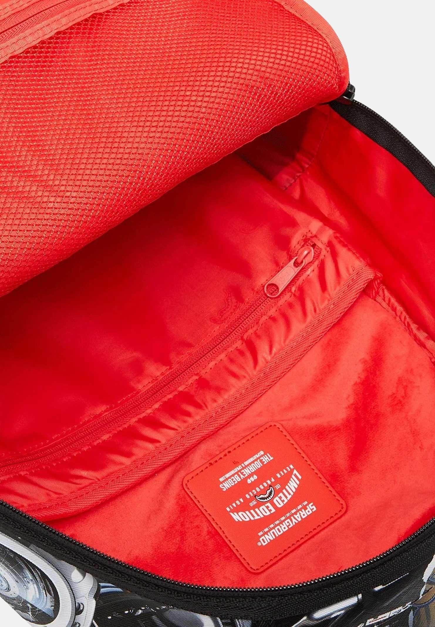 SPRAYGROUND Zaino Split Cybershark Dlxsv nero per uomo e donna 910B7126NSZ SPRAYGROUND