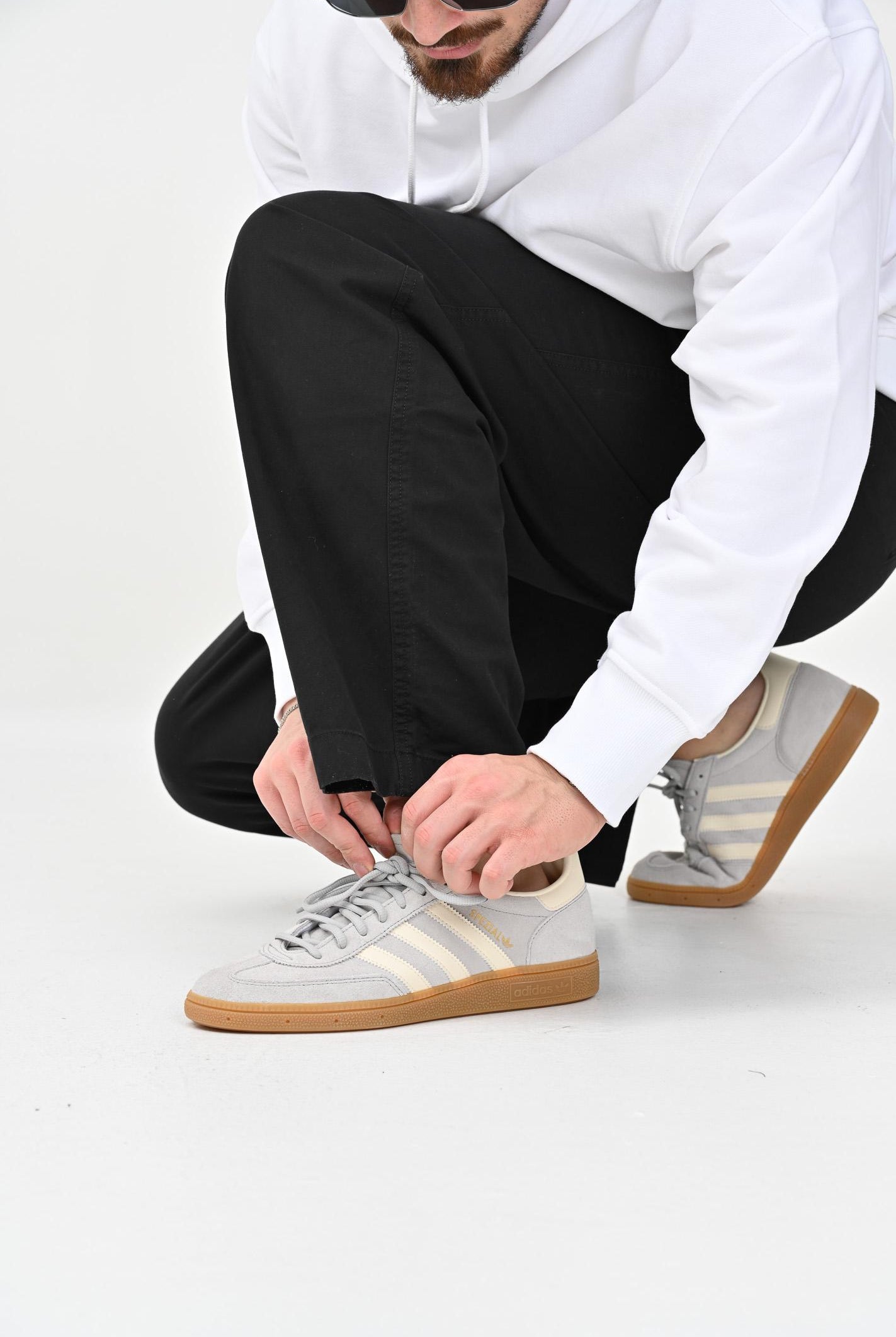 ADIDAS ORIGINALS Sneakers Handball Spezial grigie per uomo e donna IF7086 . ADIDAS ORIGINALS