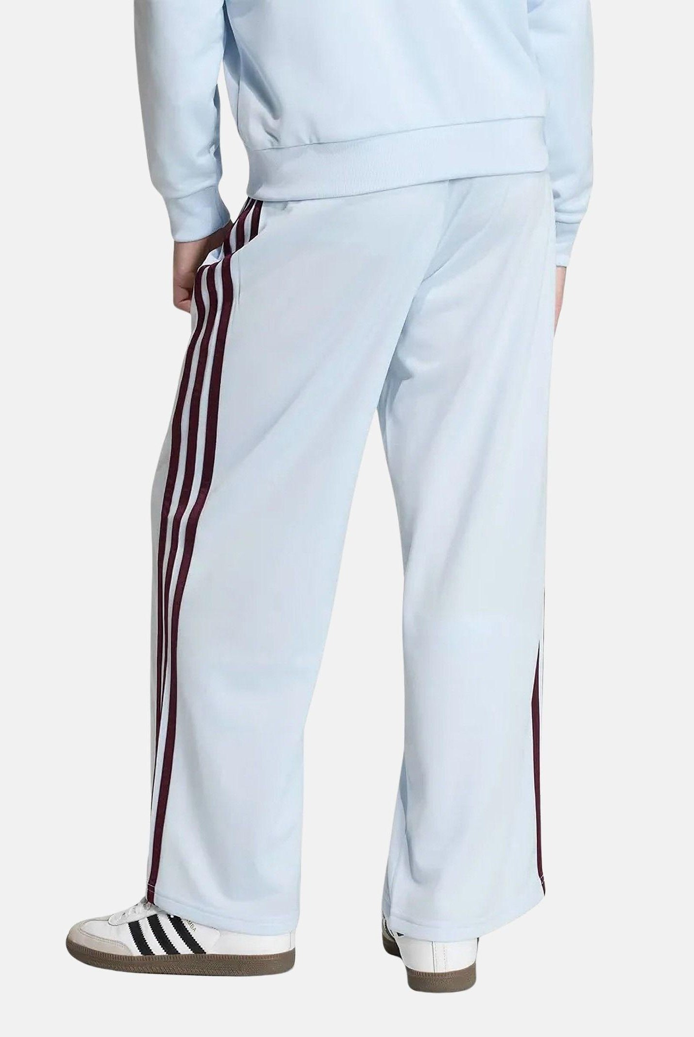 ADIDAS ORIGINALS Pantalone sportivo Firebird Loose azzurro e bordeaux per bambino e bambina KE2937 . ADIDAS ORIGINALS