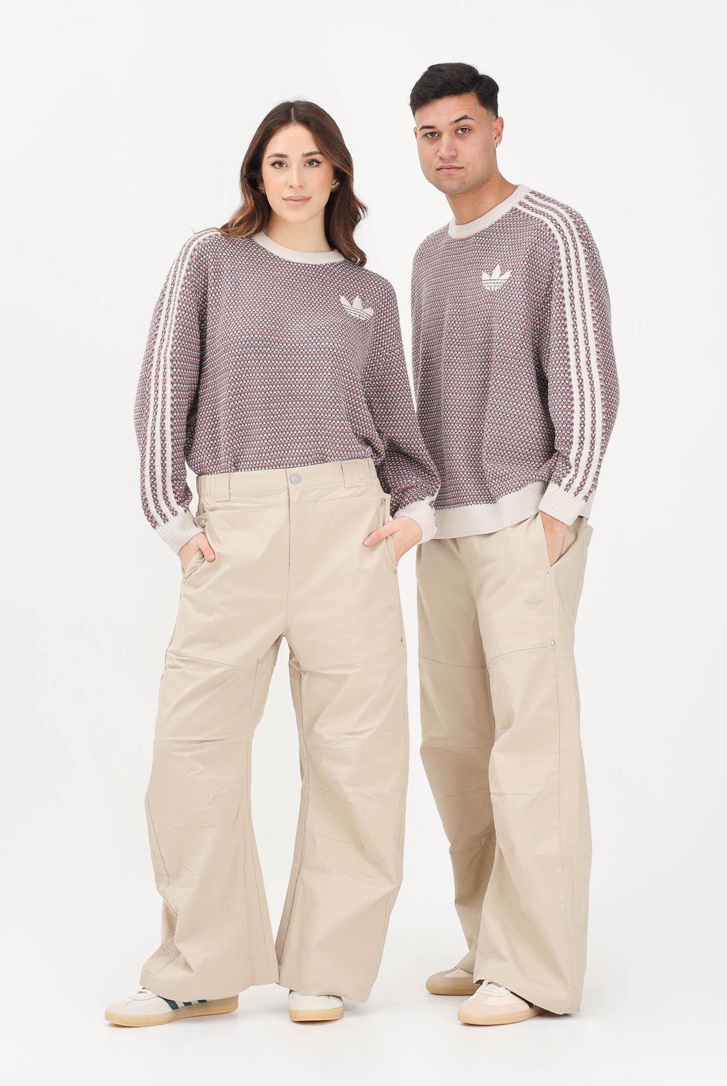ADIDAS ORIGINALS Pantalone PREMIUM ESSENTIALS beige per uomo e donna KD6572 . ADIDAS ORIGINALS